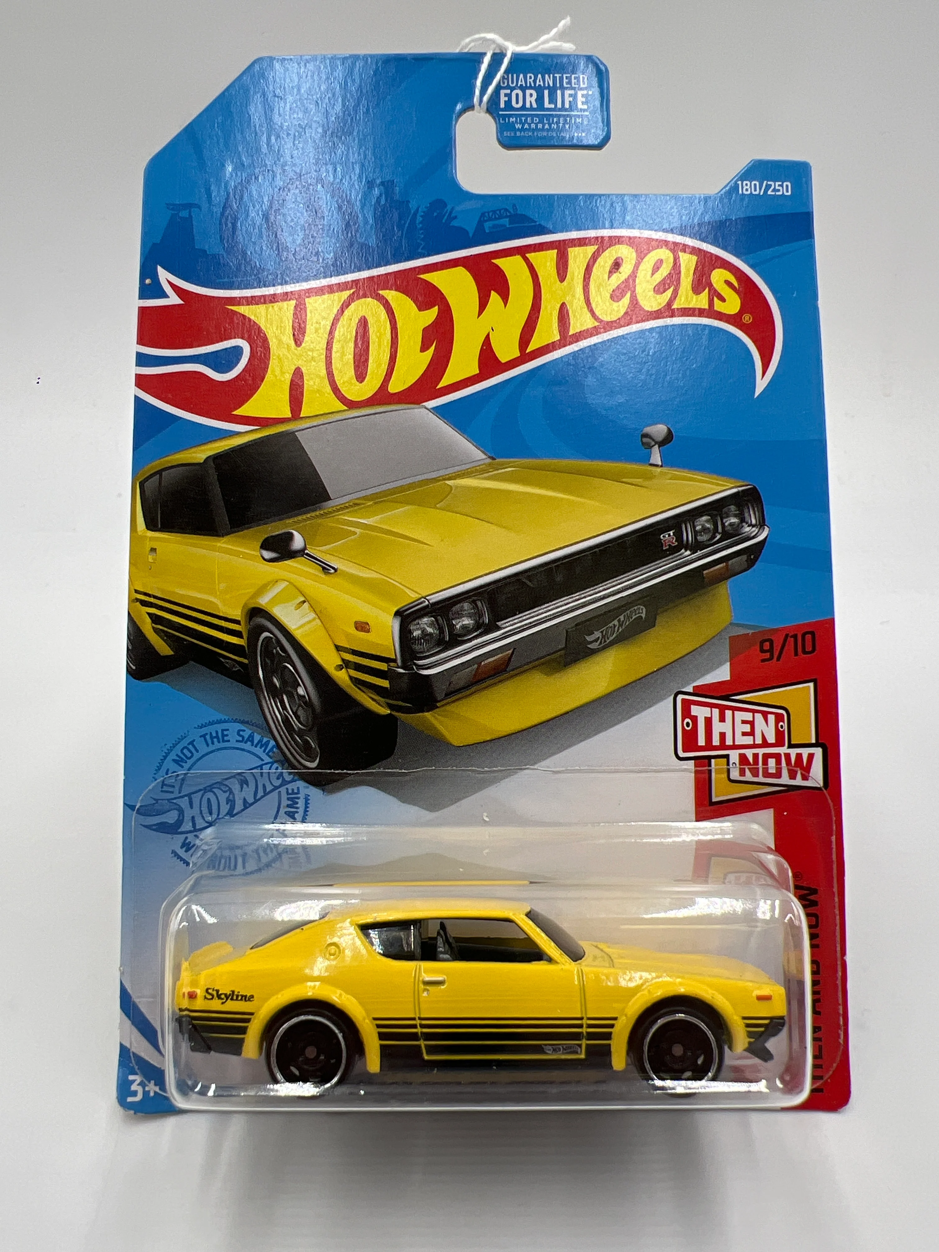 2021 Hot Wheels Then And Now #180 Nissan Skyline 2000 GT-R Yellow 82G - Image 2