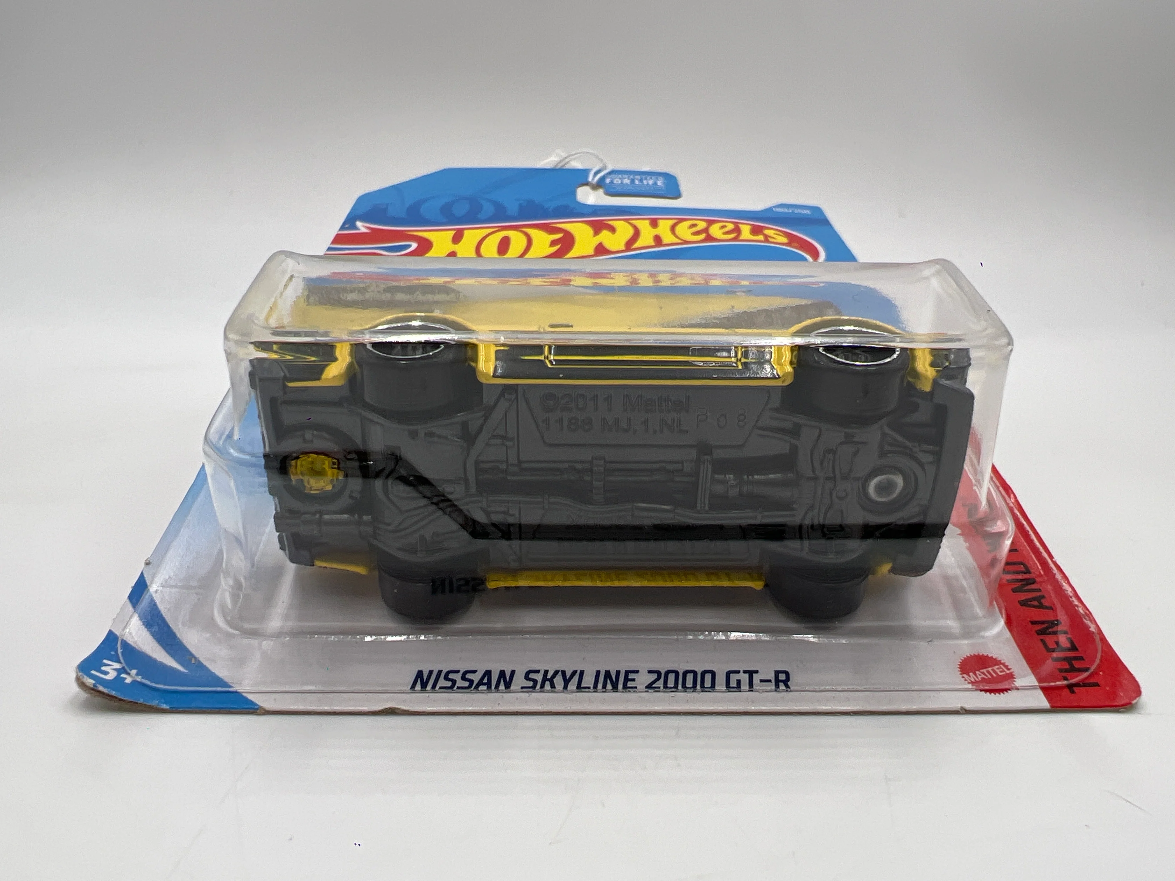 2021 Hot Wheels Then And Now #180 Nissan Skyline 2000 GT-R Yellow 82G - Image 6