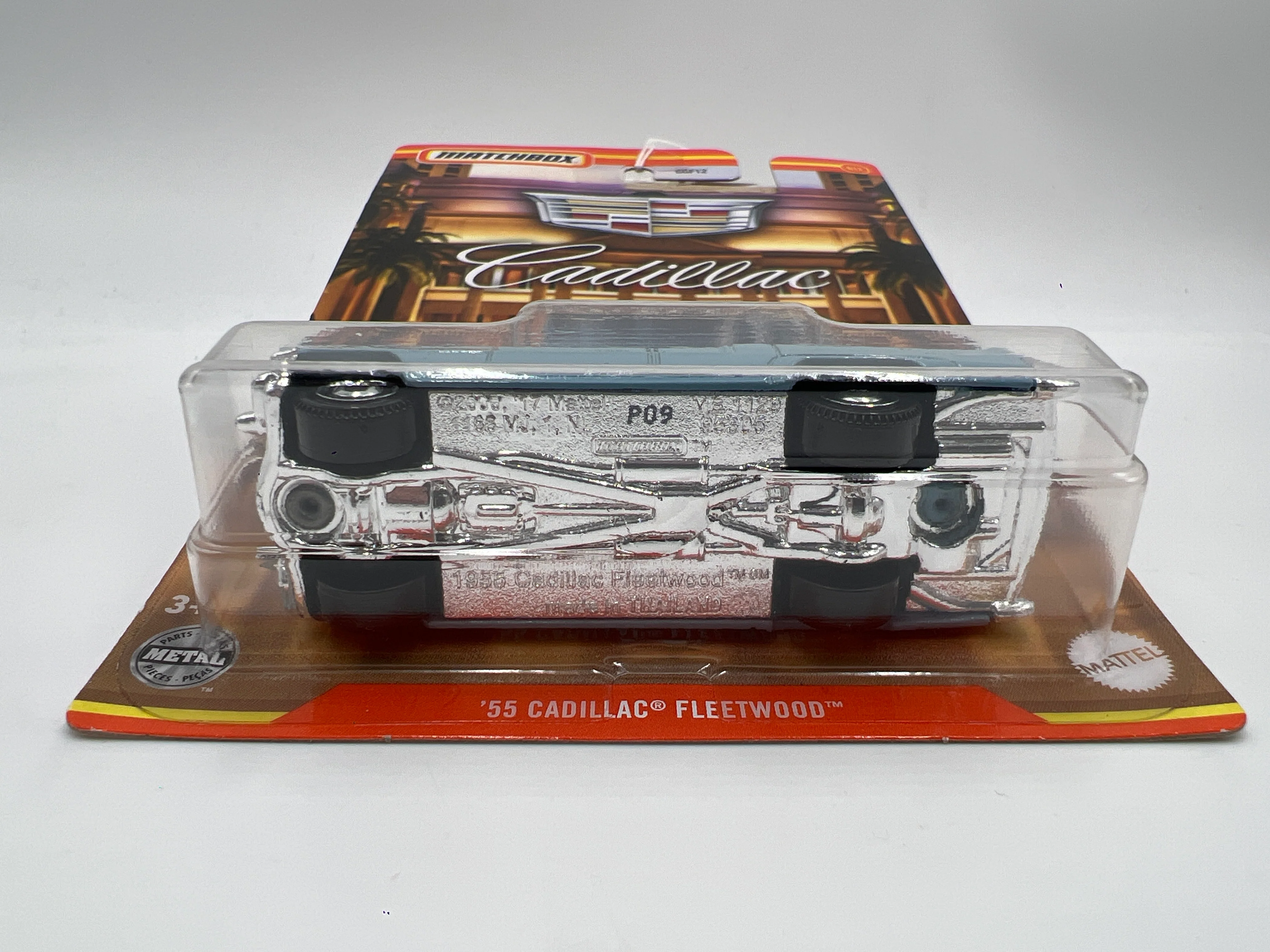 Matchbox Cadillac Series #9 55 Cadillac Fleetwood Light Blue 164E - Image 6