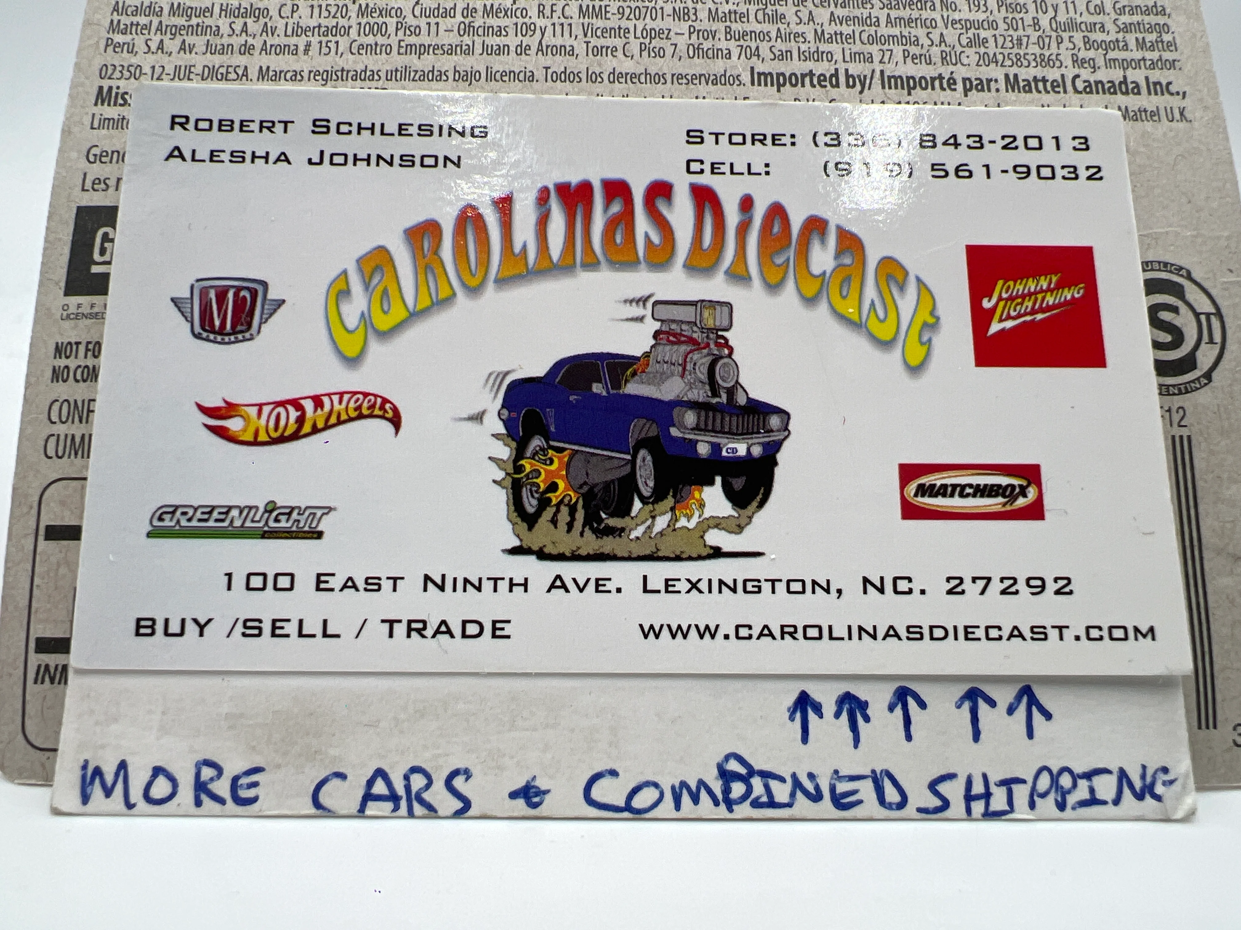 Matchbox Cadillac Series #9 55 Cadillac Fleetwood Light Blue 164E - Image 8
