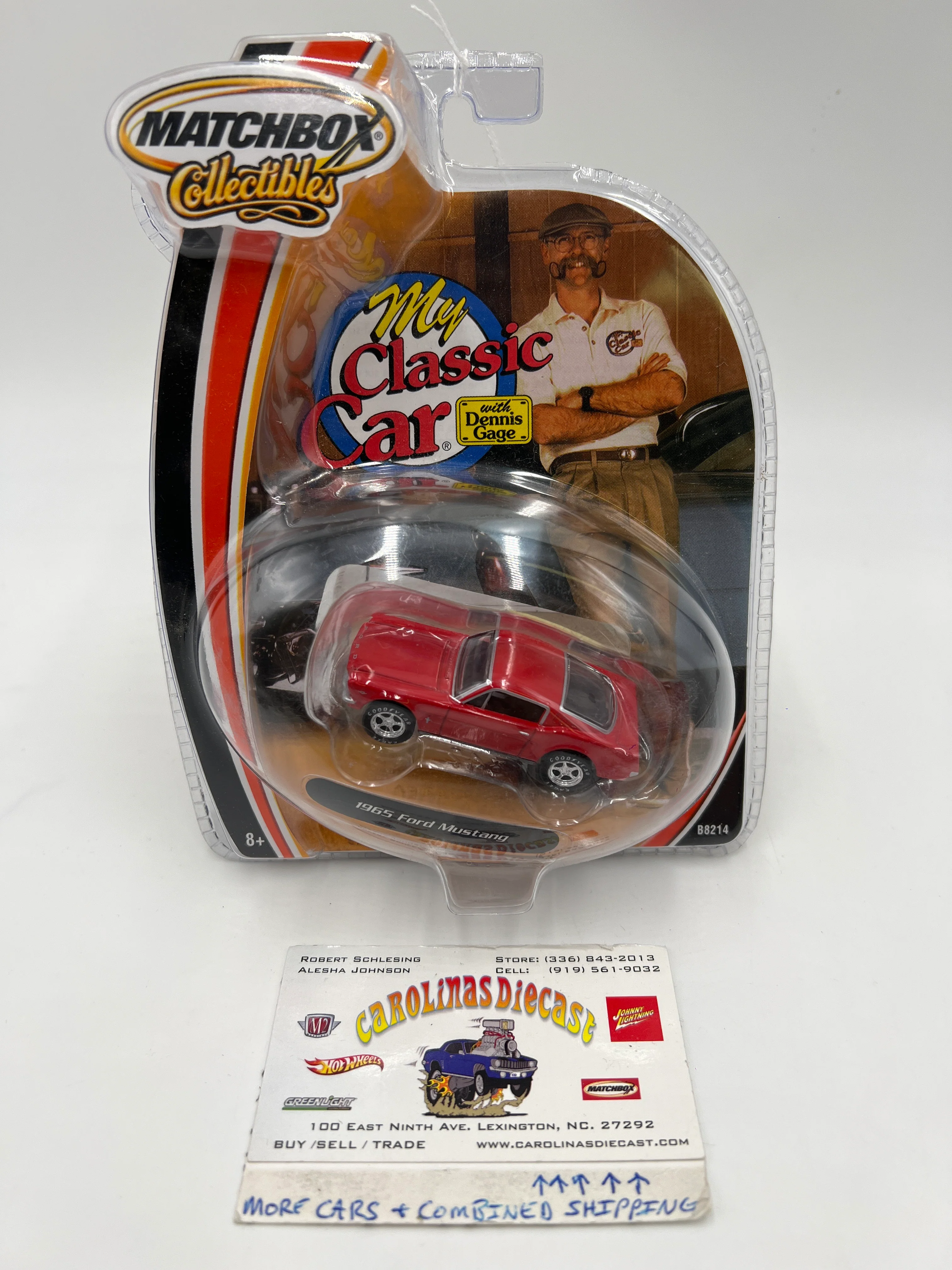 Matchbox Collectibles My Classic Car 1965 Ford Mustang Red 221B