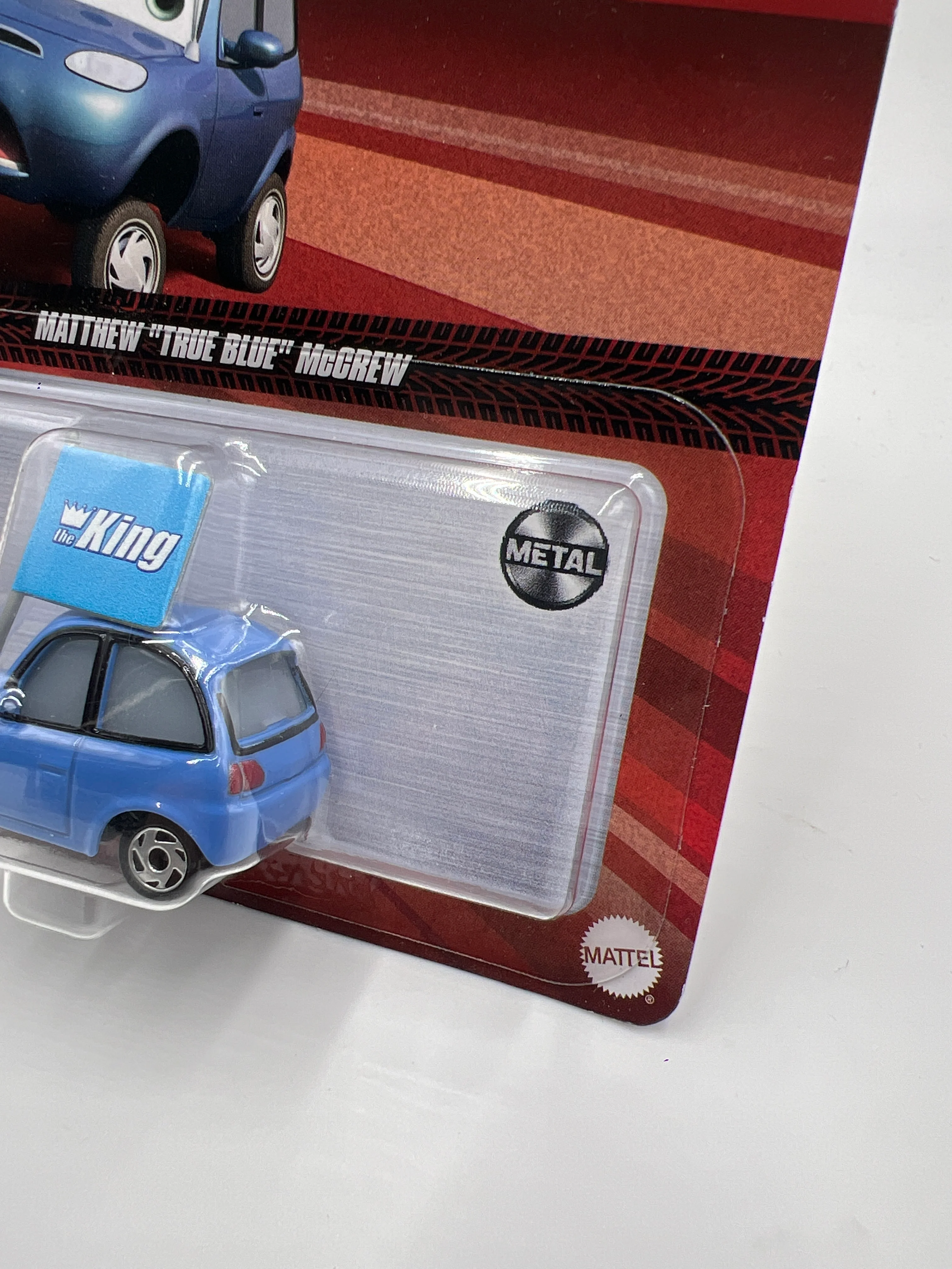 Disney Pixar Cars Matthew True Blue McCrew Blue 139C - Image 4