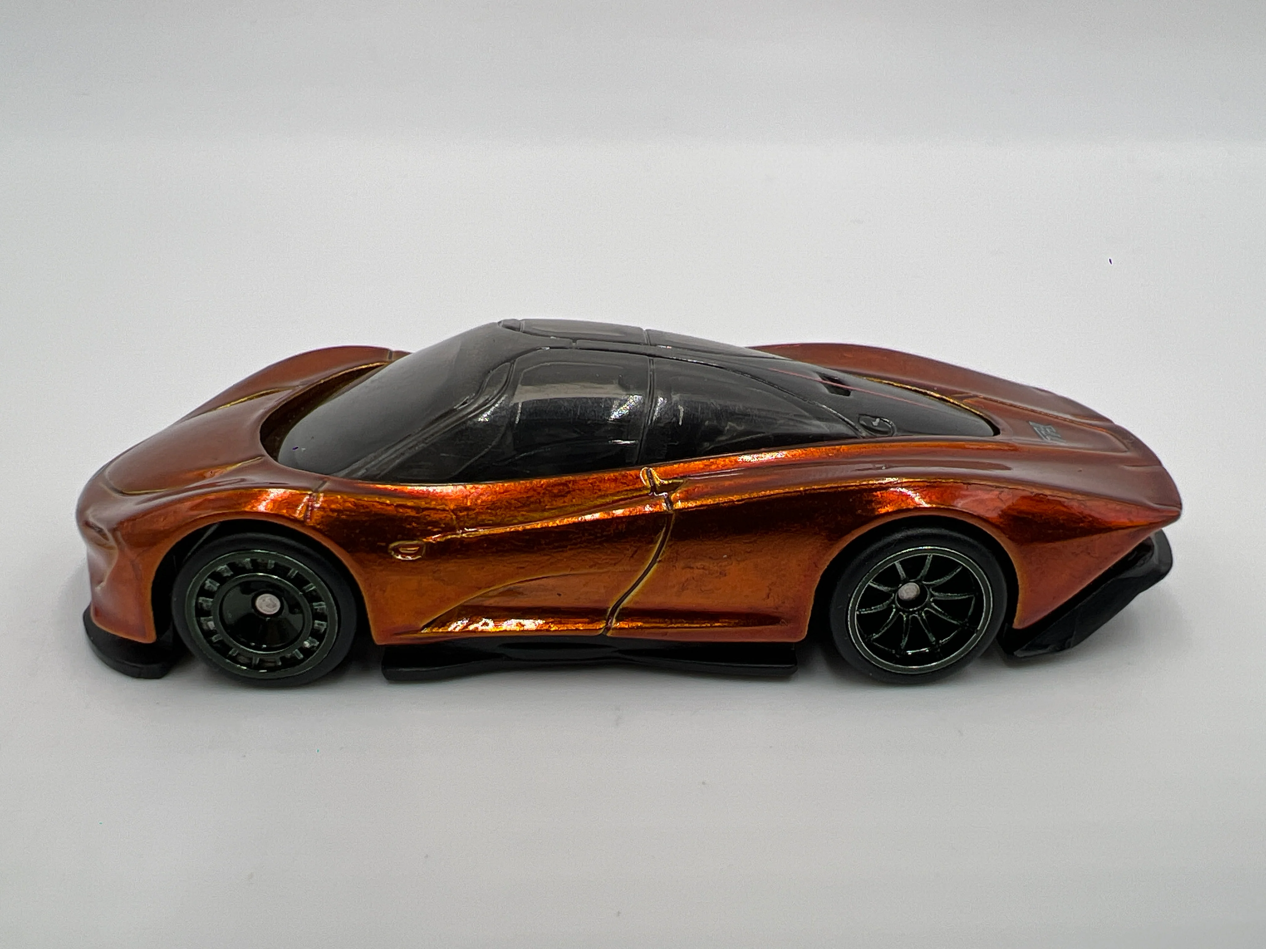 2025 Hot Wheels 1/64 Unspun Super Treasure Hunt McLaren Speedtail Orange Loose - Image 5