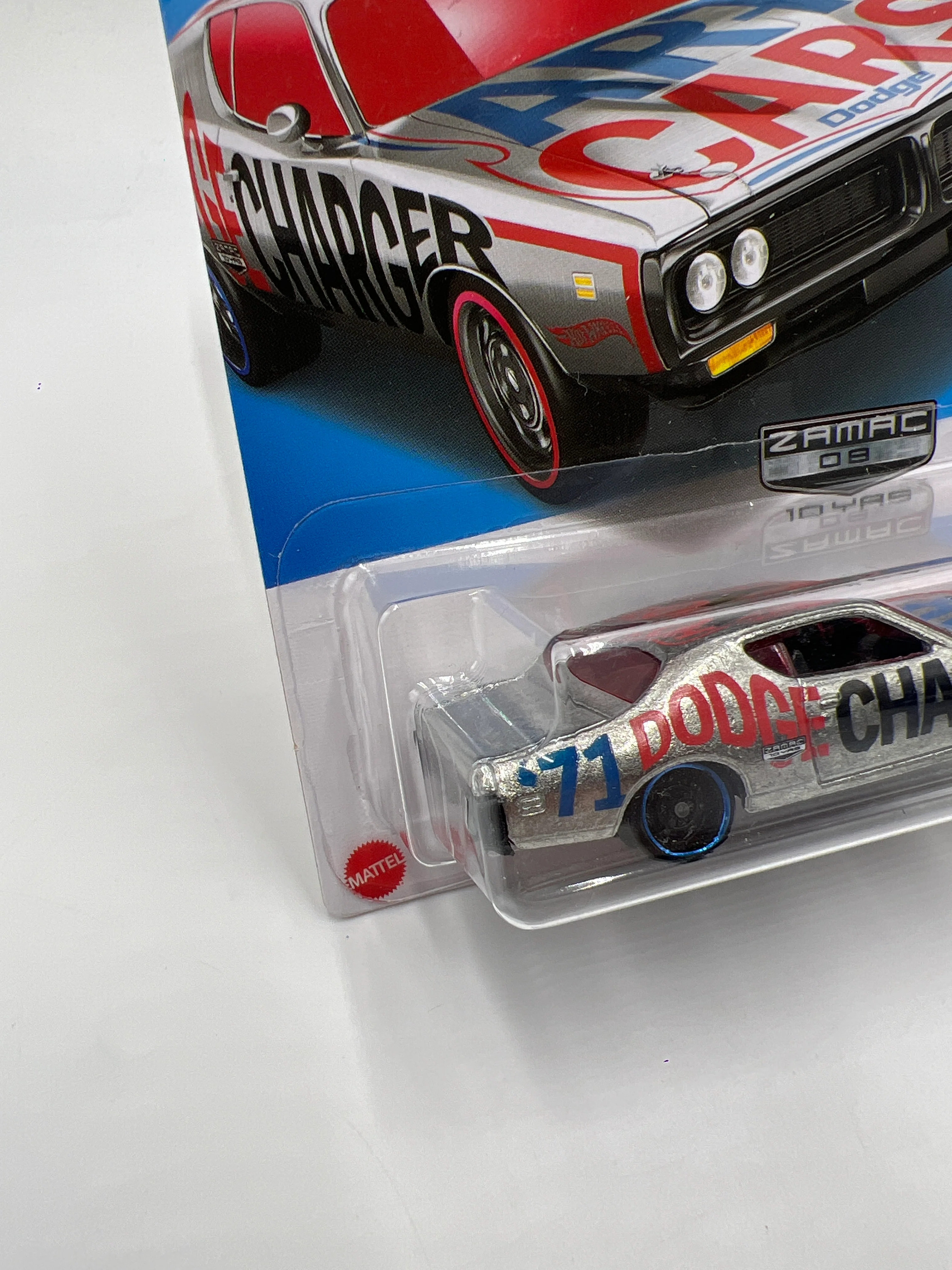 2022 Hot Wheels Art Cars Walmart Exclusive Zamac 06 #109 71 Dodge Charger 148i - Image 5