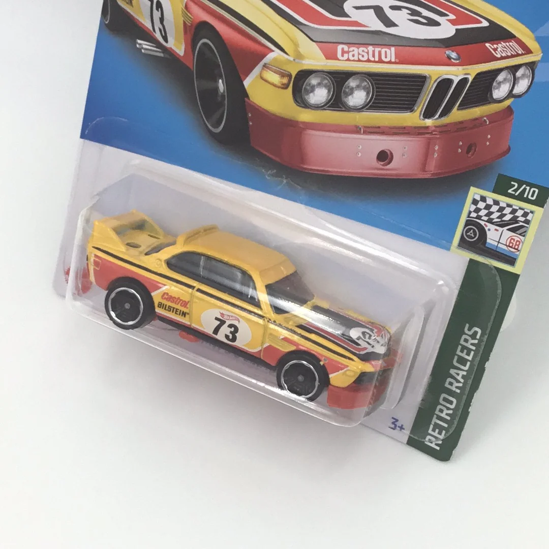 2022 hot wheels B Case #34 73 BMW 3.0 CSL Race Car 109C - Image 3