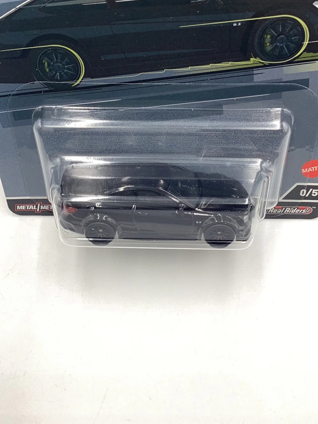 2022 Hot wheels car culture Deutschland Design 12 Mercedes Benz C63 AMG Coupe Black Series chase 0/5 with protector - Image 6