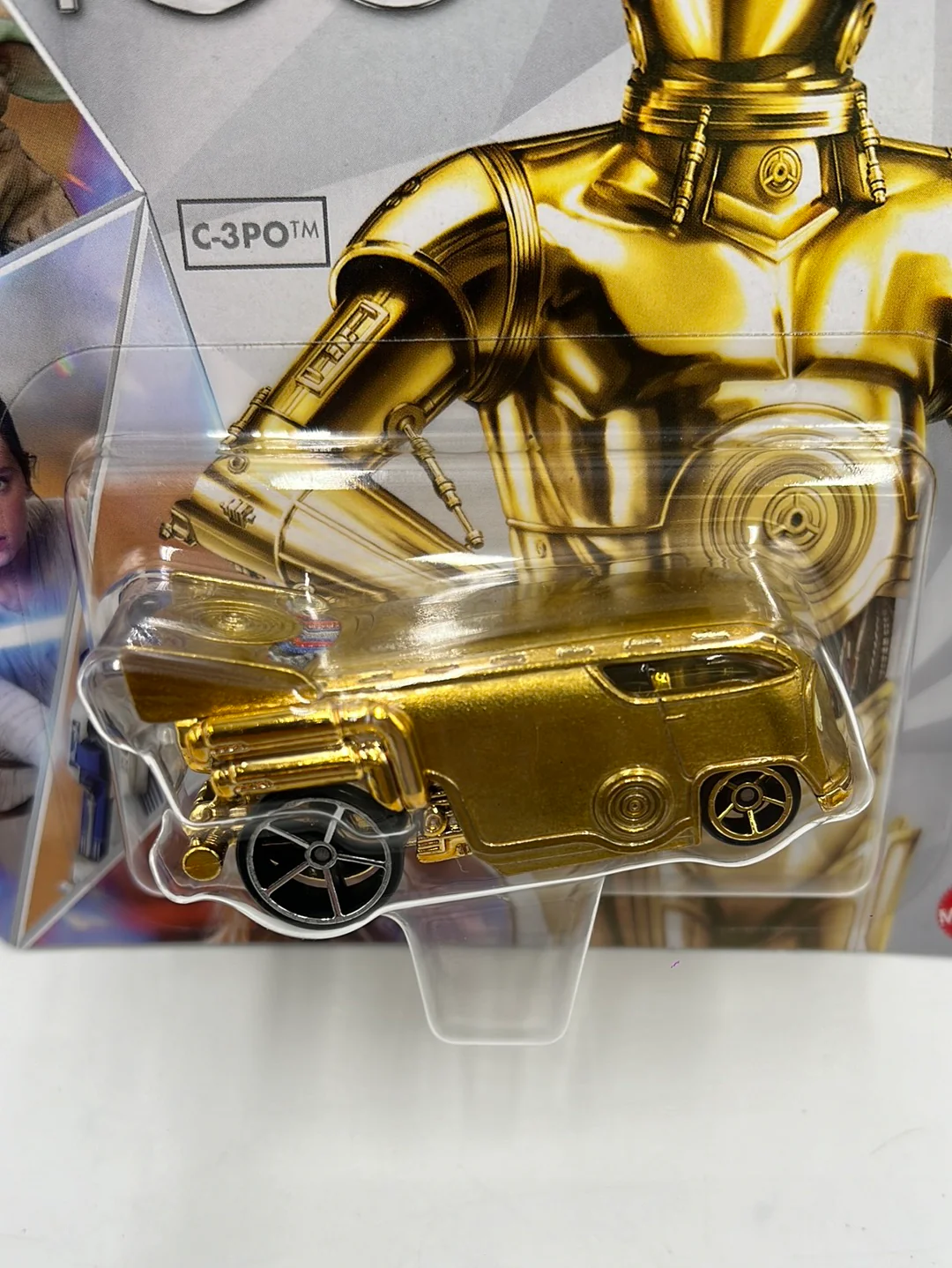Hot Wheels 2024 Character Cars Disney 100 Star Wars C-3PO 114A - Image 3