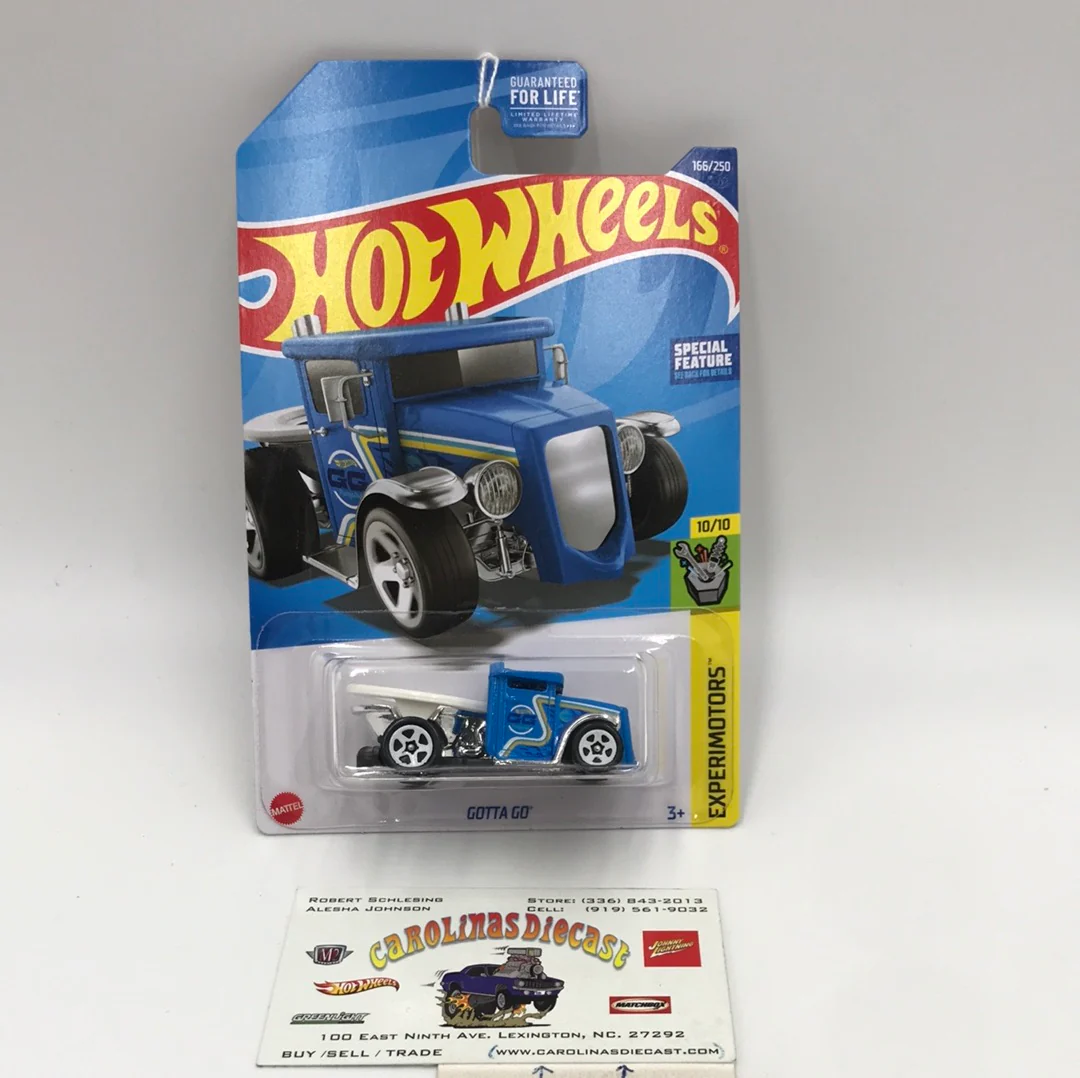 2022 hot wheels J case treasure hunt #166 Gotta Go see description 273H