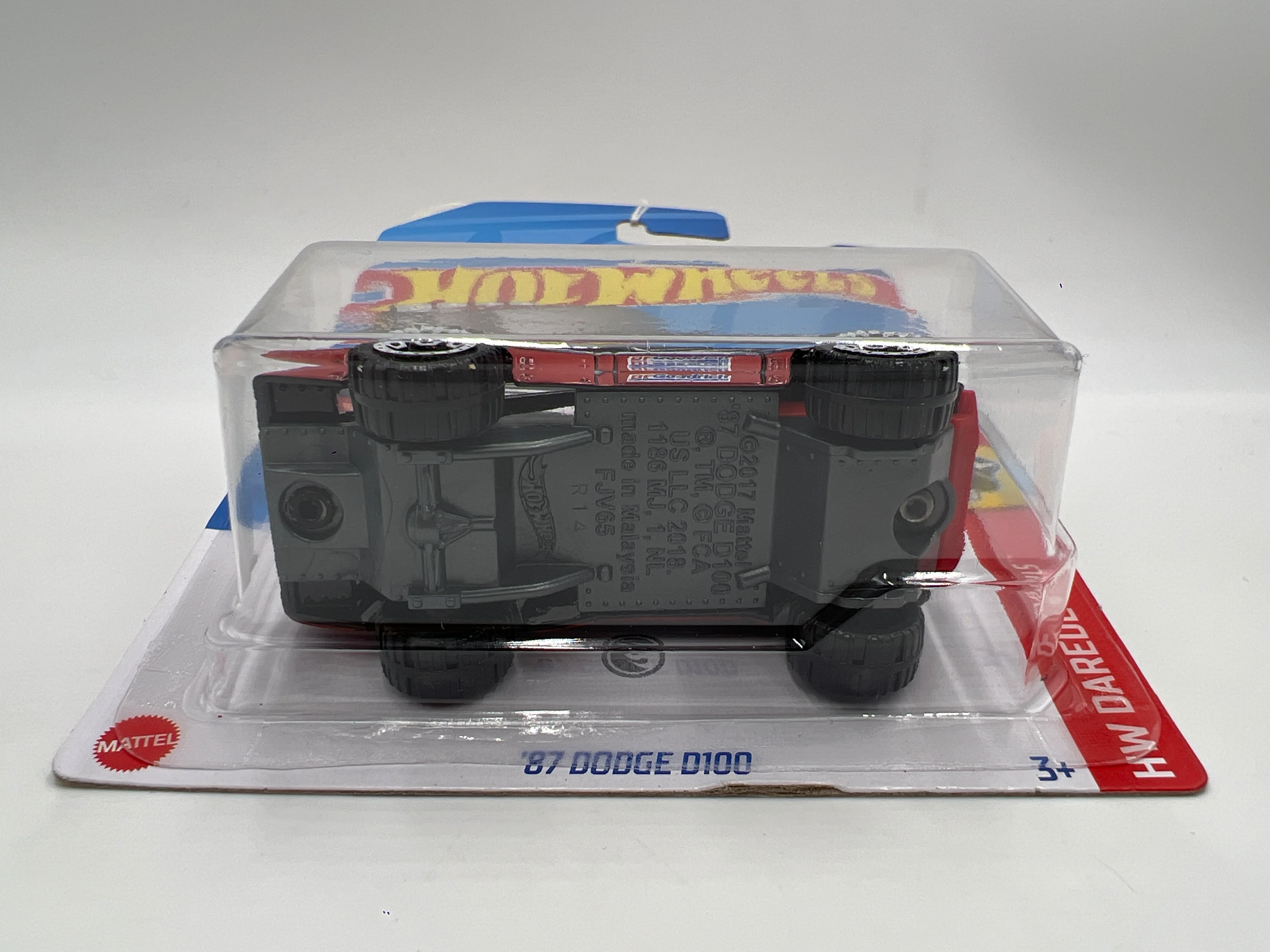 2022 Hot Wheels Treasure Hunt #186 87 Dodge D100 International Card 282F - Image 5