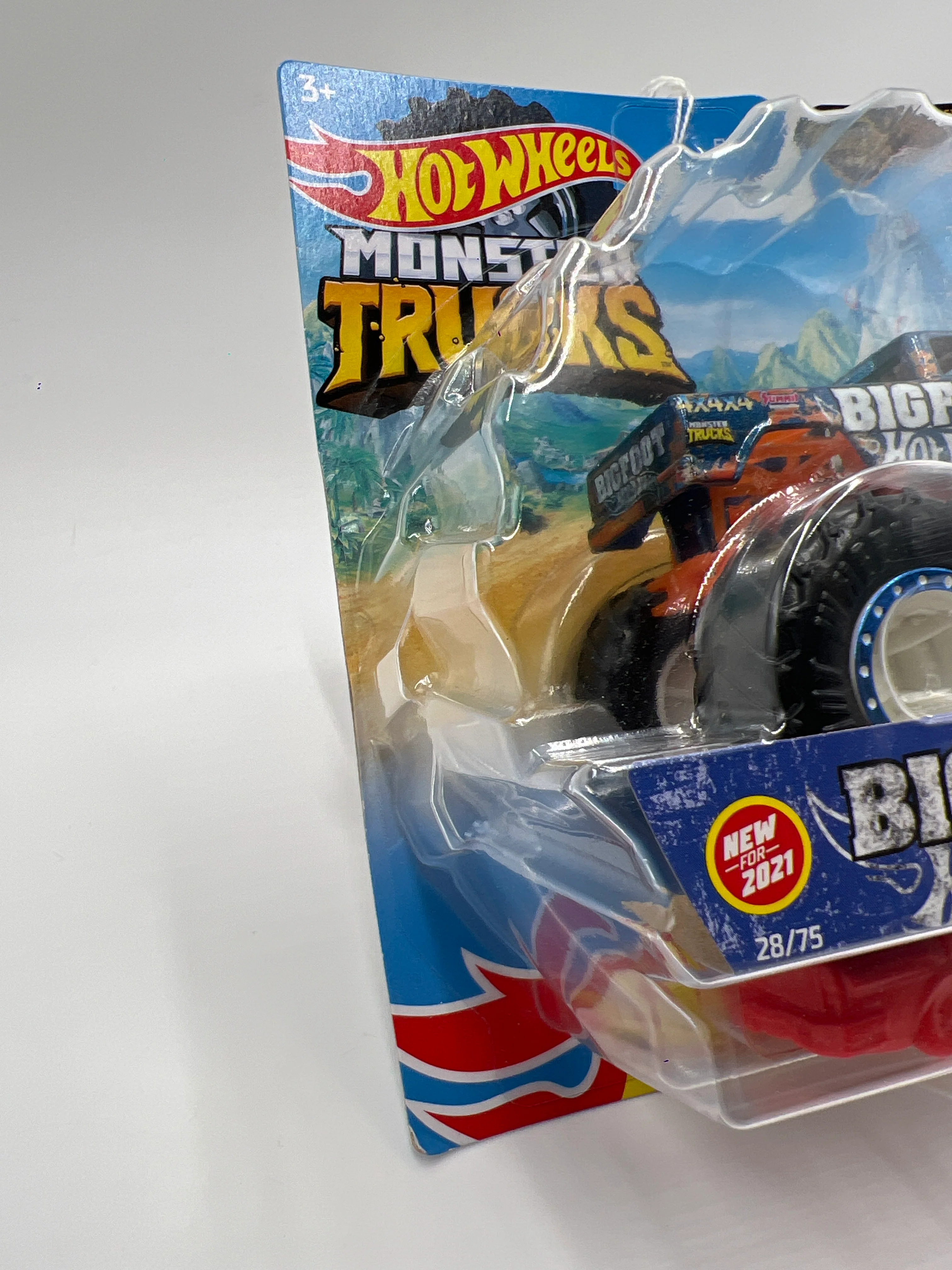 2021 Hot Wheels Monster Trucks HW MT Live #28 Bigfoot 133G - Image 4