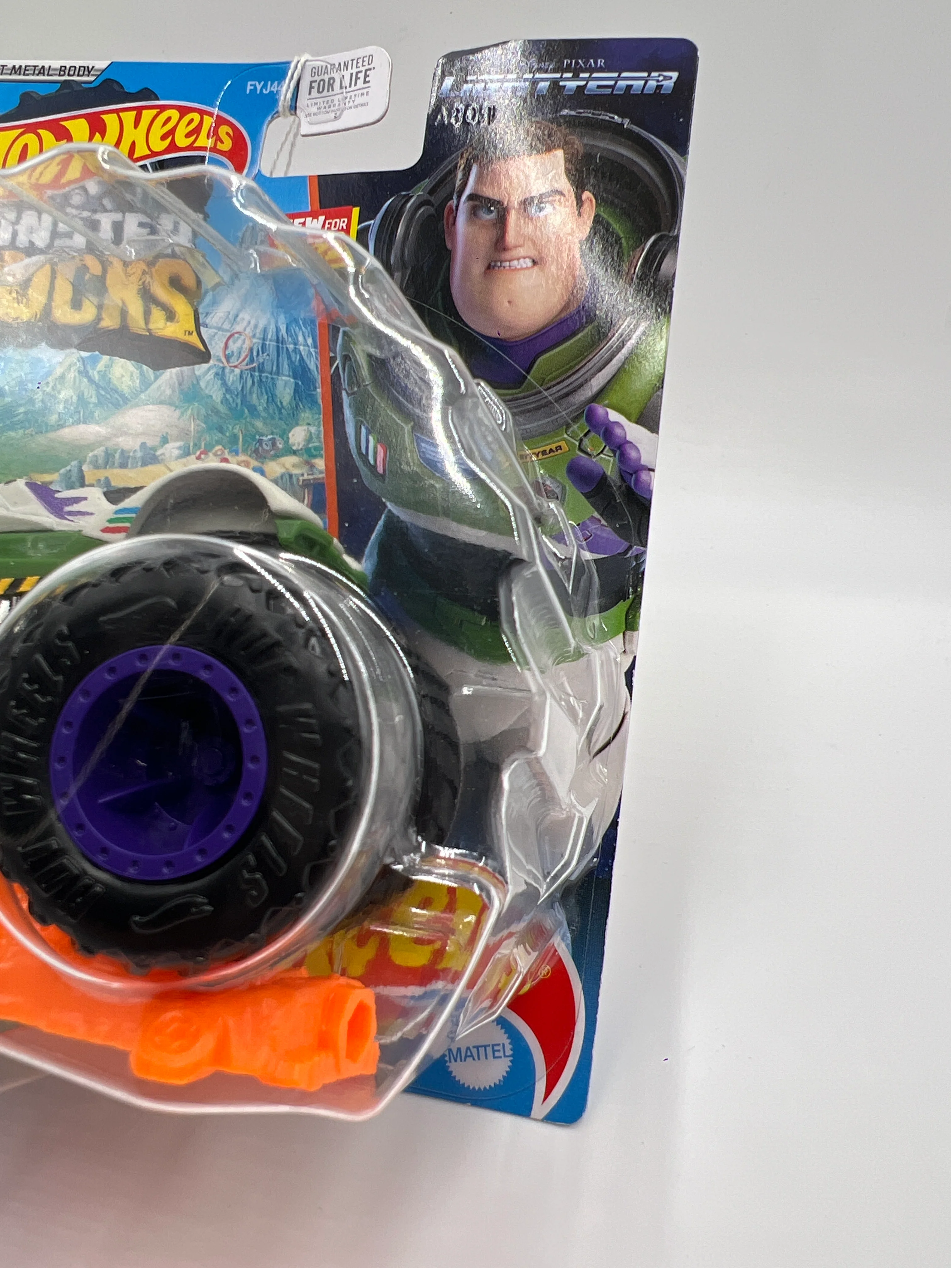 2022 Hot Wheels Monster Trucks Disney Pixar #53 Buzz Lightyear 131D - Image 3