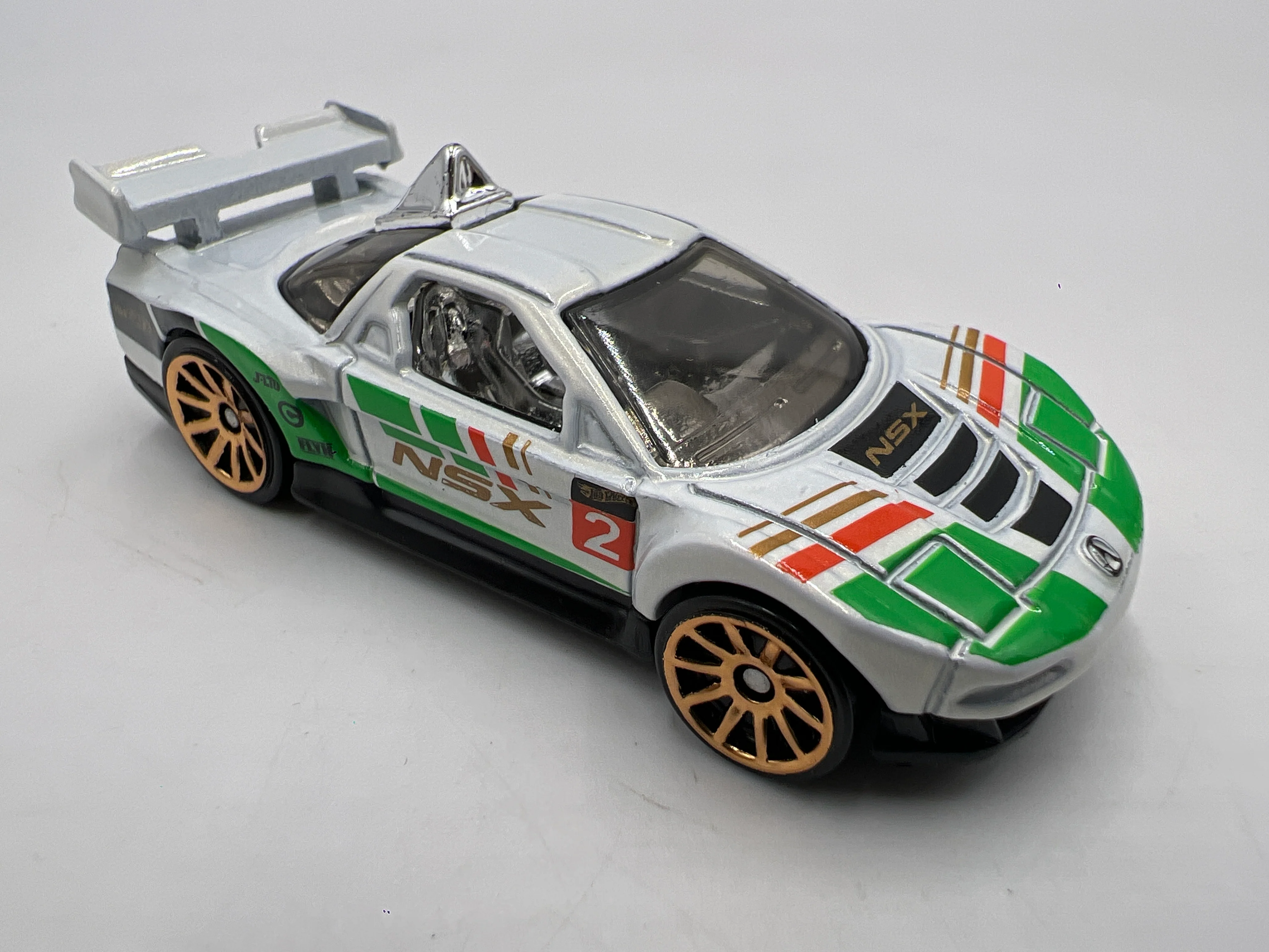 2020 Hot Wheels Mystery Models Series 1 #2 Chase Acura NSX White - Image 2