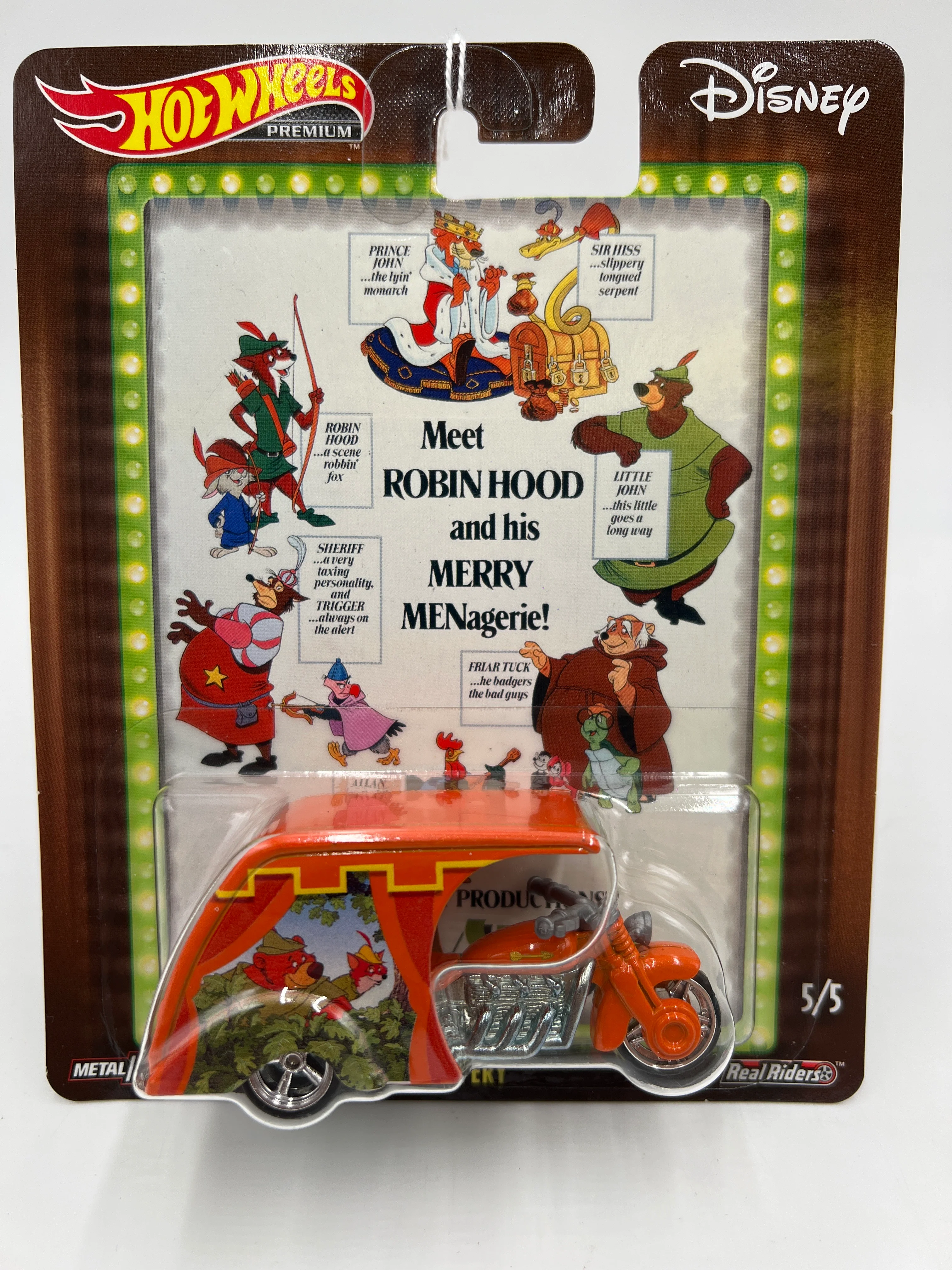Hot wheels Pop Culture Disney 3D-Livery #5 Orange 257H - Image 2