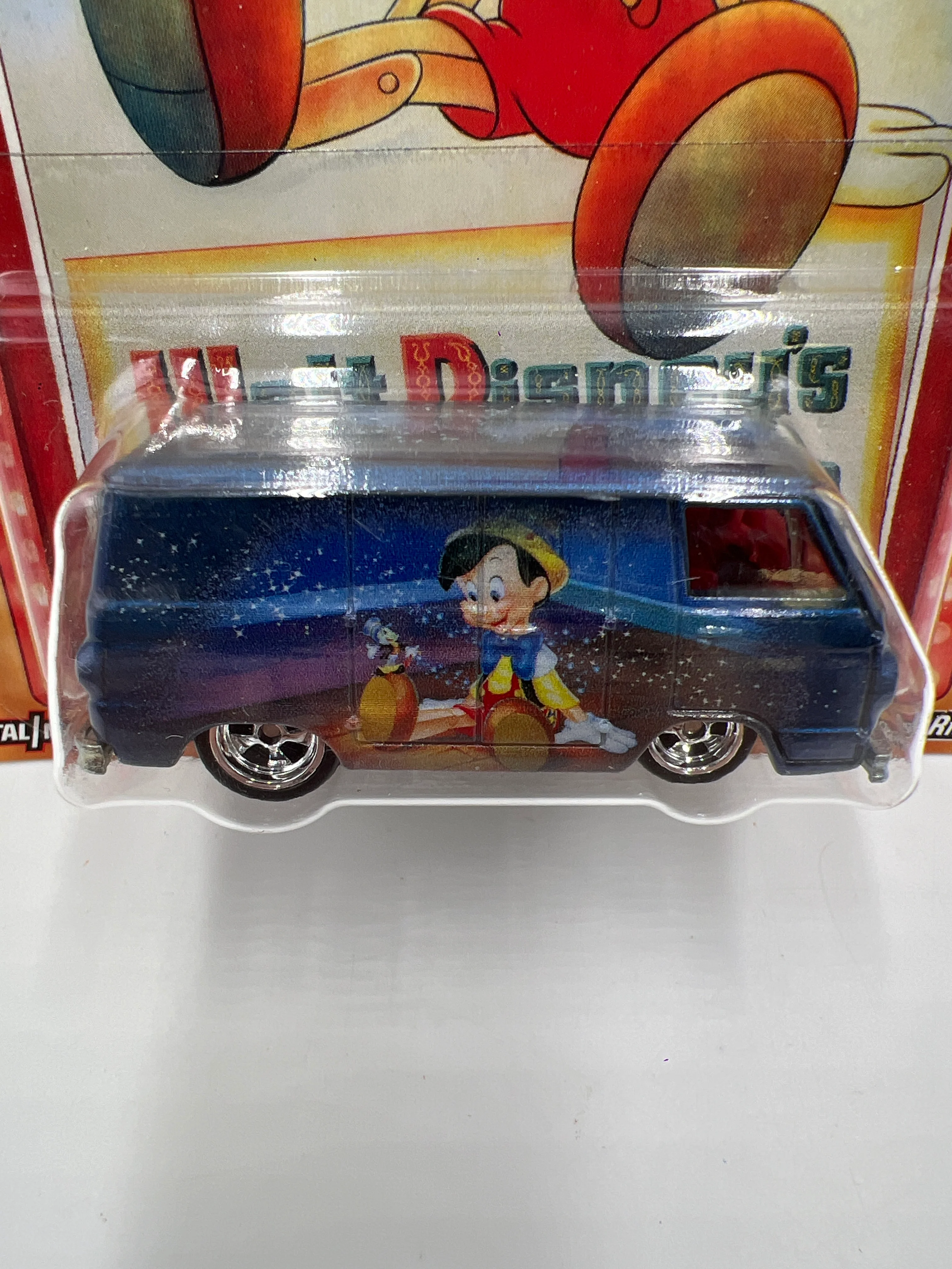 2022 Hot Wheels Pop Culture Disney 66 Dodge A100 #1 Blue 259H - Image 3