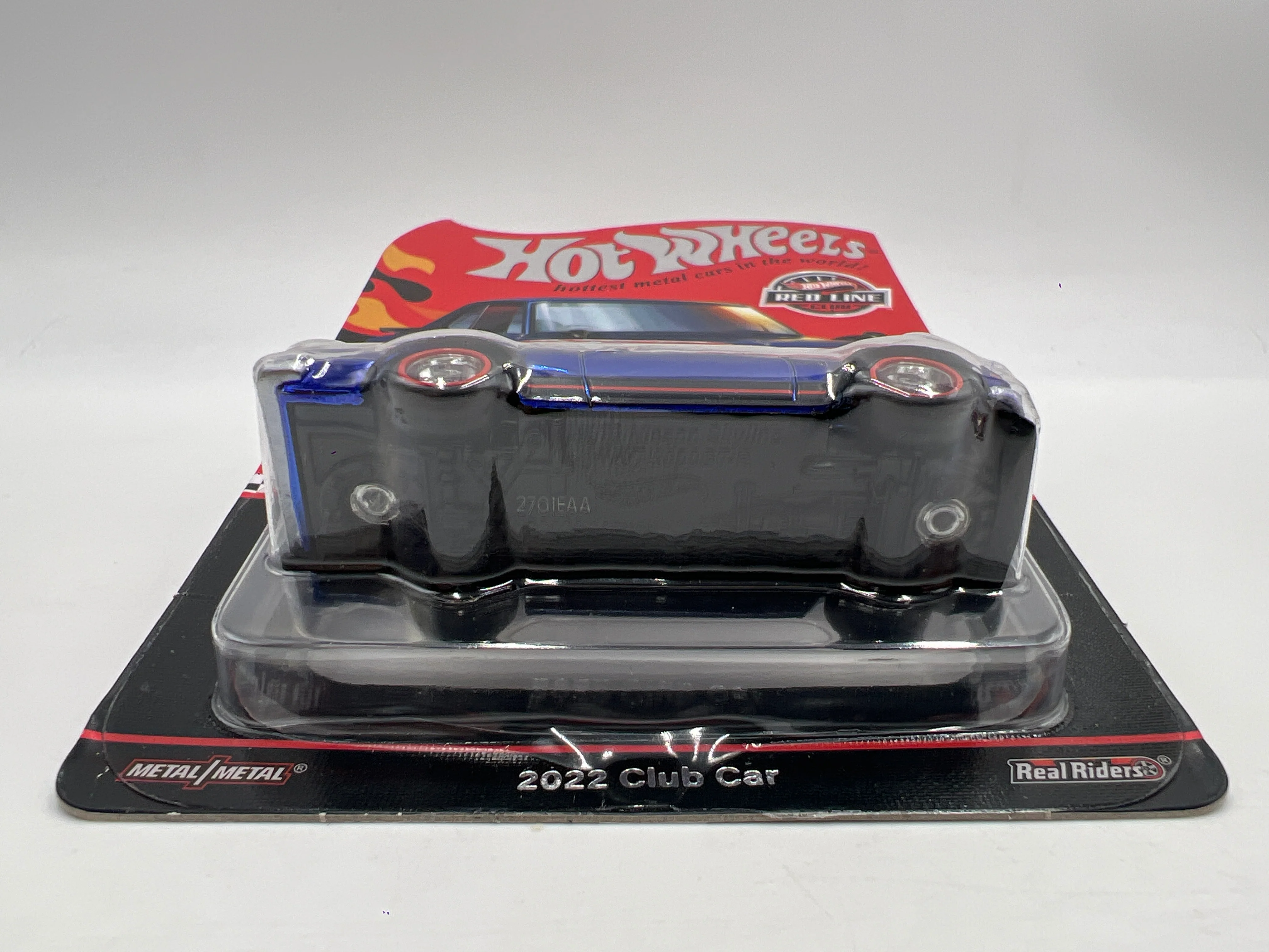 2022 Hot Wheels RLC Club Exclusive 1972 Nissan Skyline H/T 2000GT-R Blue W/Protector and Patch/Button - Image 6