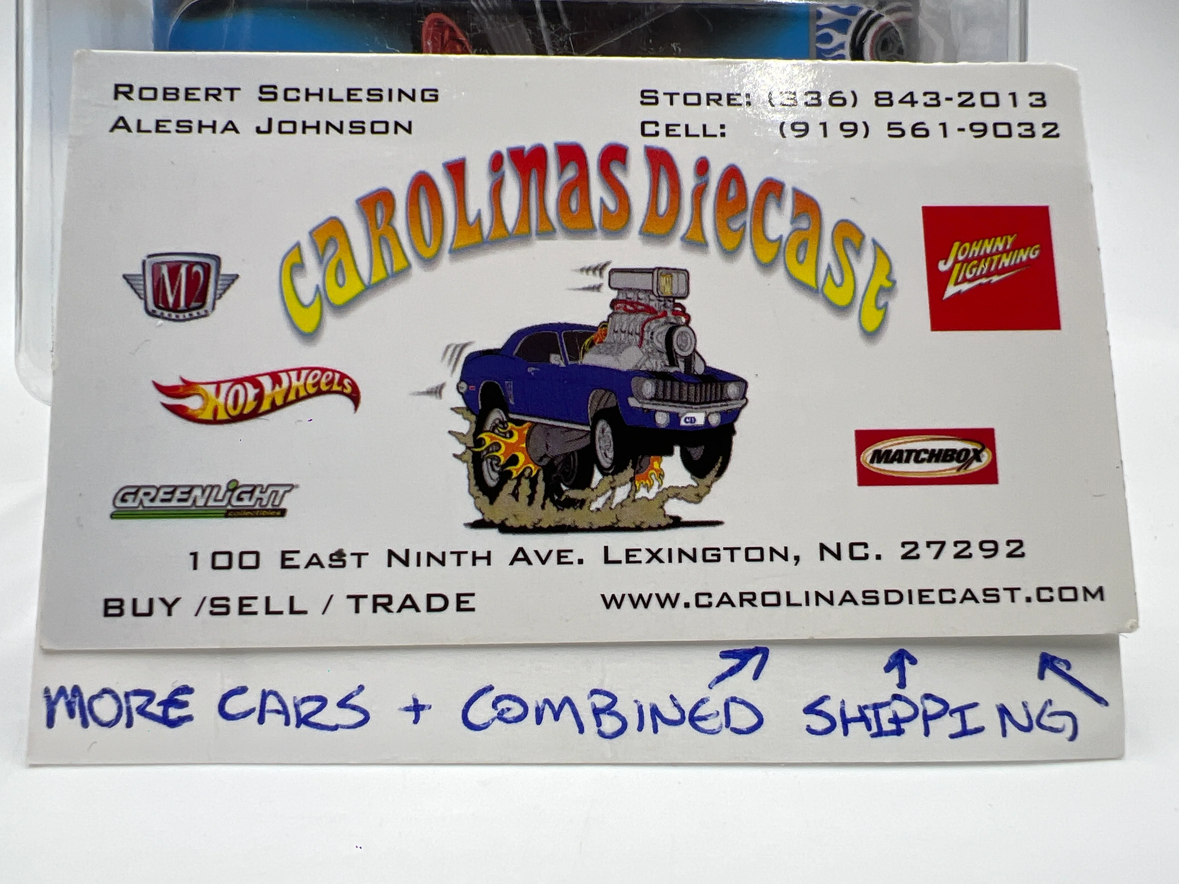 2022 Hot Wheels Super Treasure Hunt #237 32 Ford Gulf Blue W/Protector - Image 10