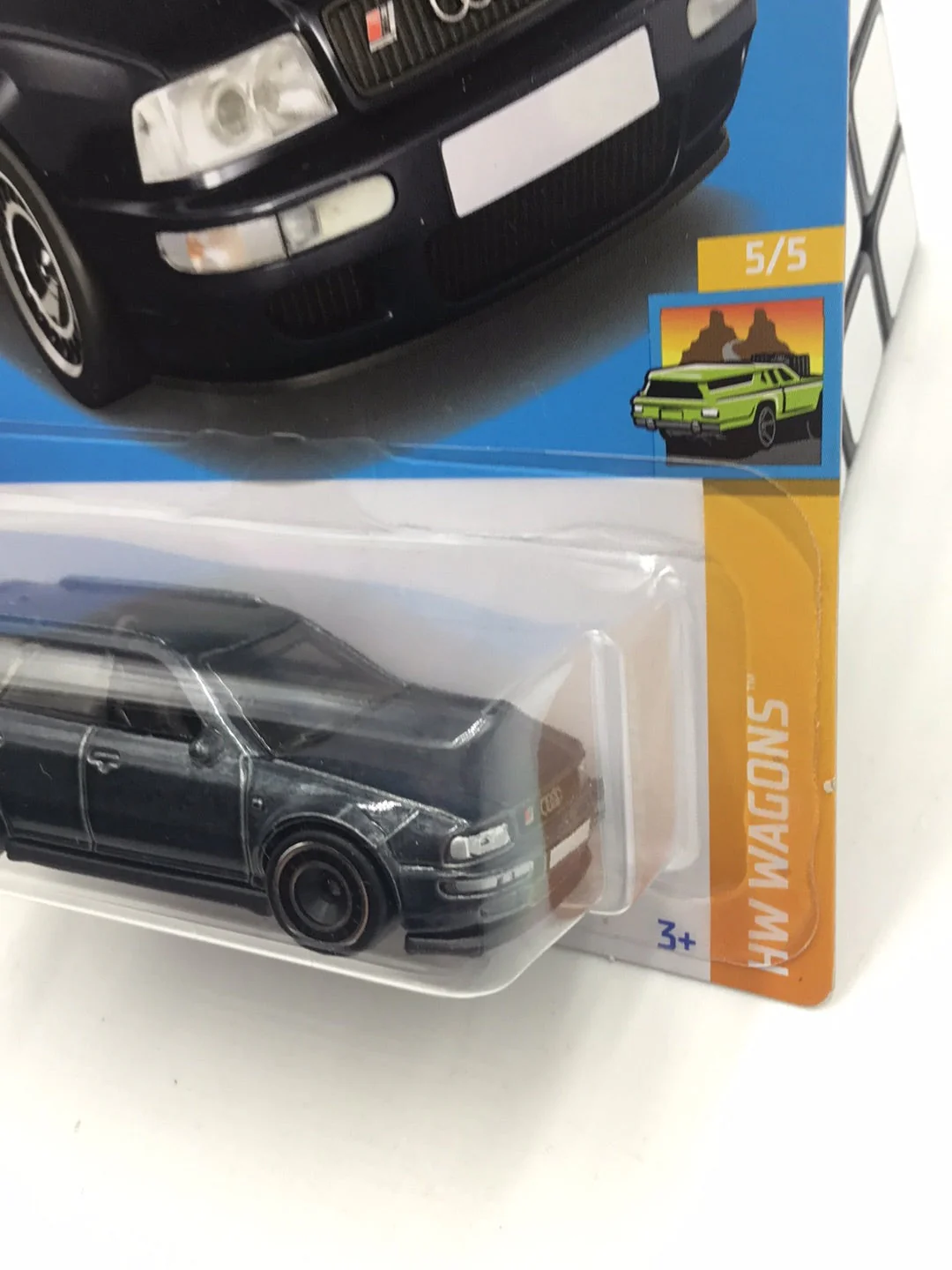 2022 hot wheels super treasure hunt 94 Audi Avant RS2 W/ Protector - Image 4