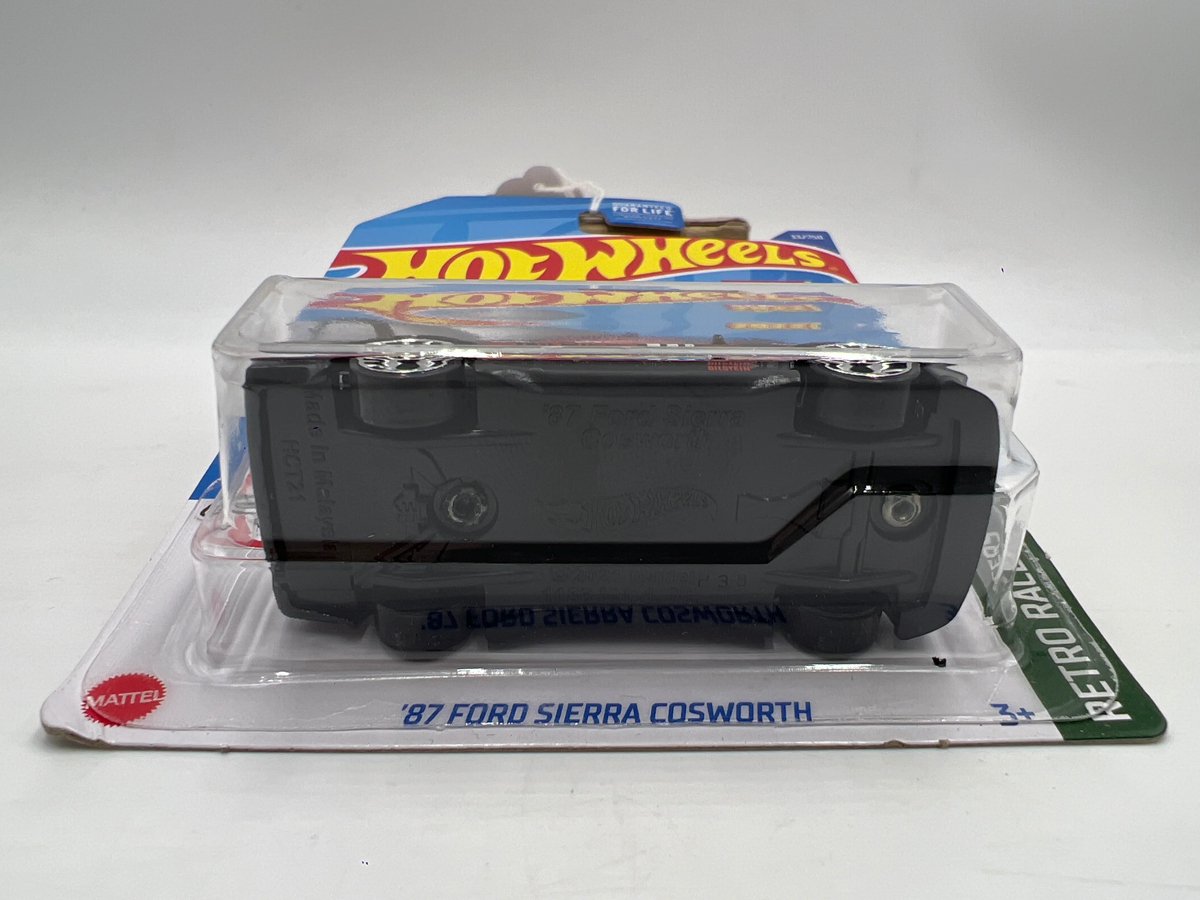 2022 Hot Wheels Retro Racers #33 87 Ford Sierra Cosworth Black 24G - Image 5