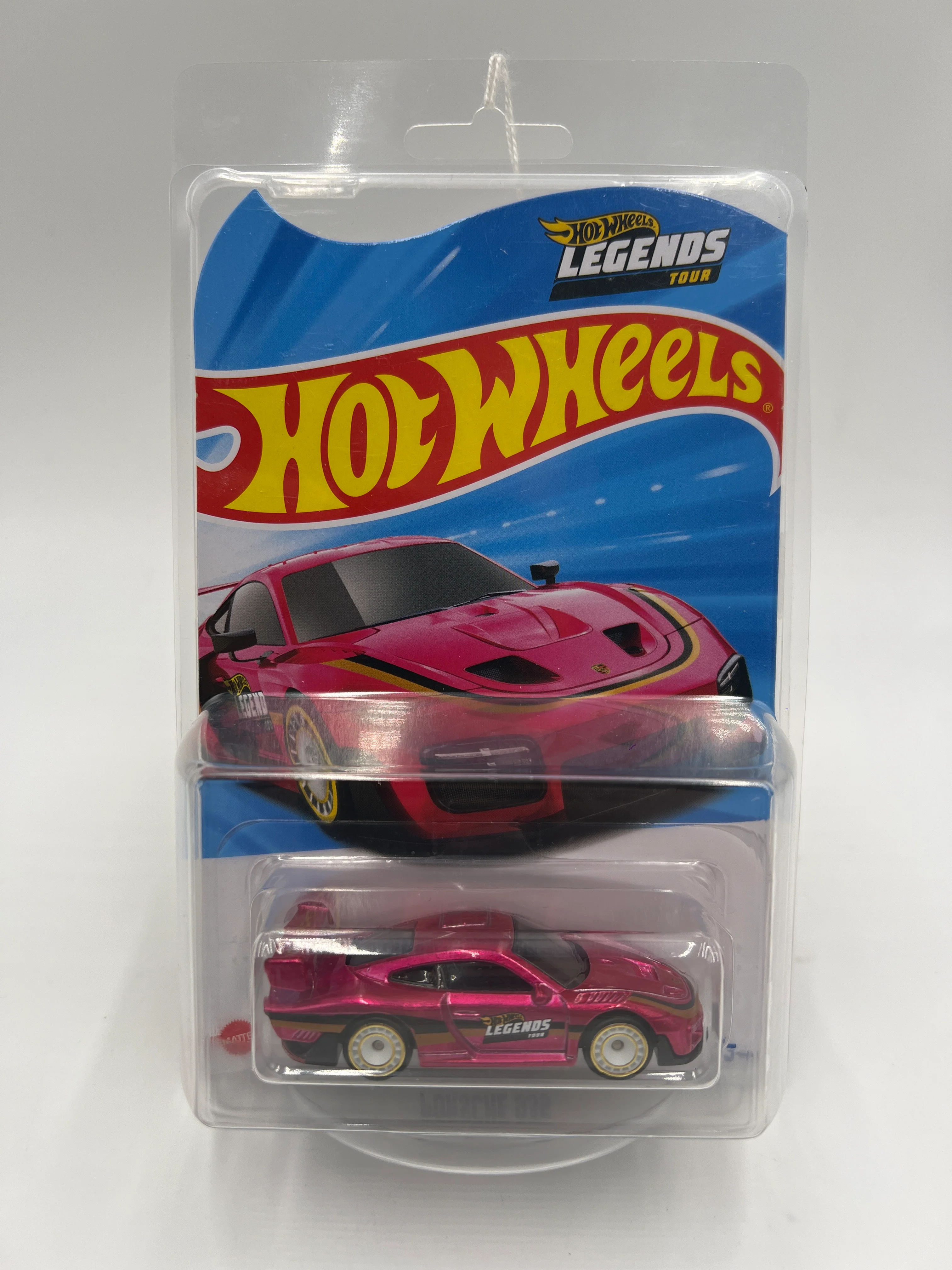 2025 Hot Wheels Legends Tour Porsche 935 Pink W/Protector & Wallet - Image 8