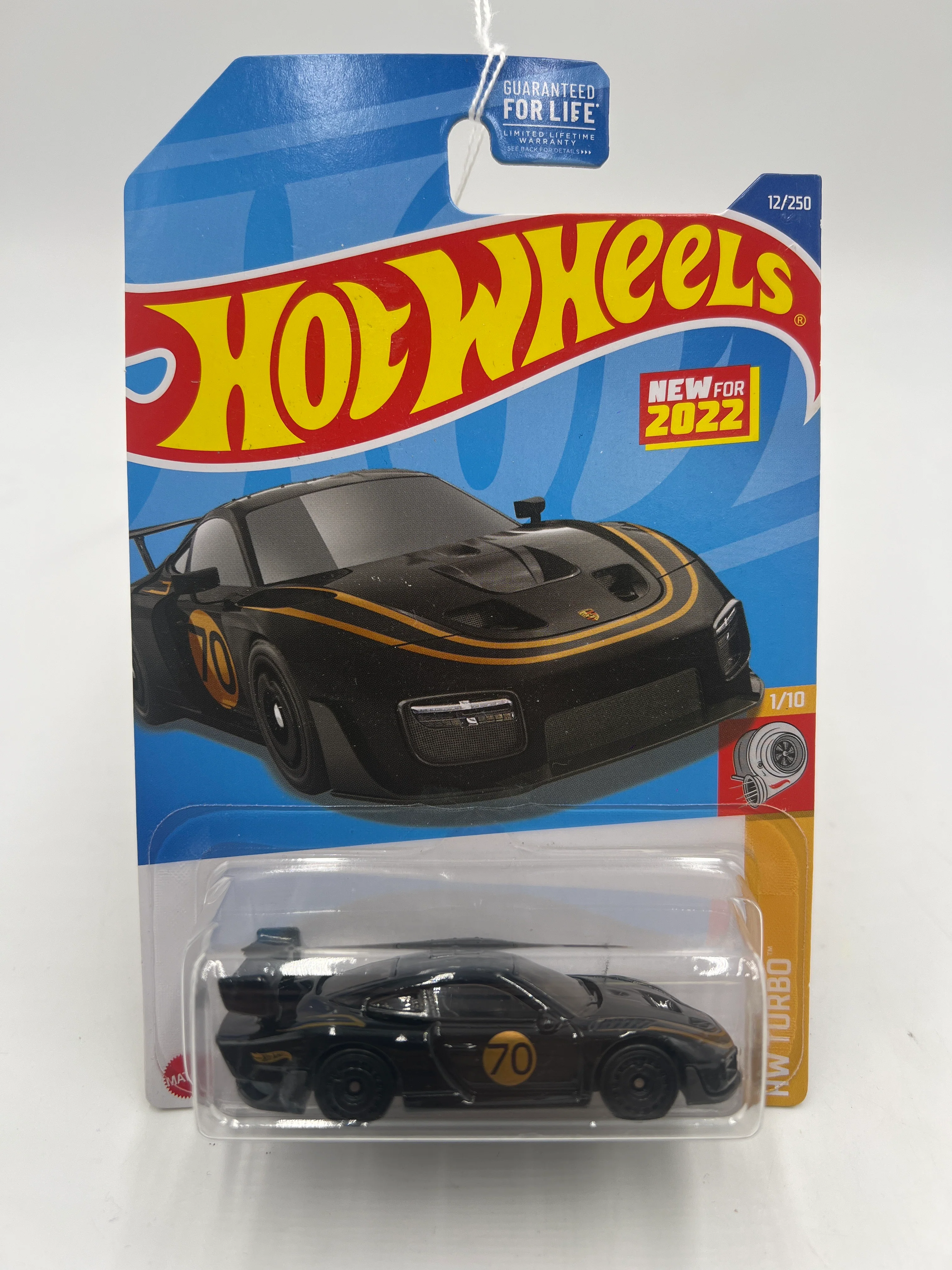 2022 HW Turbo #12 Porsche 935 Black 101G - Image 2