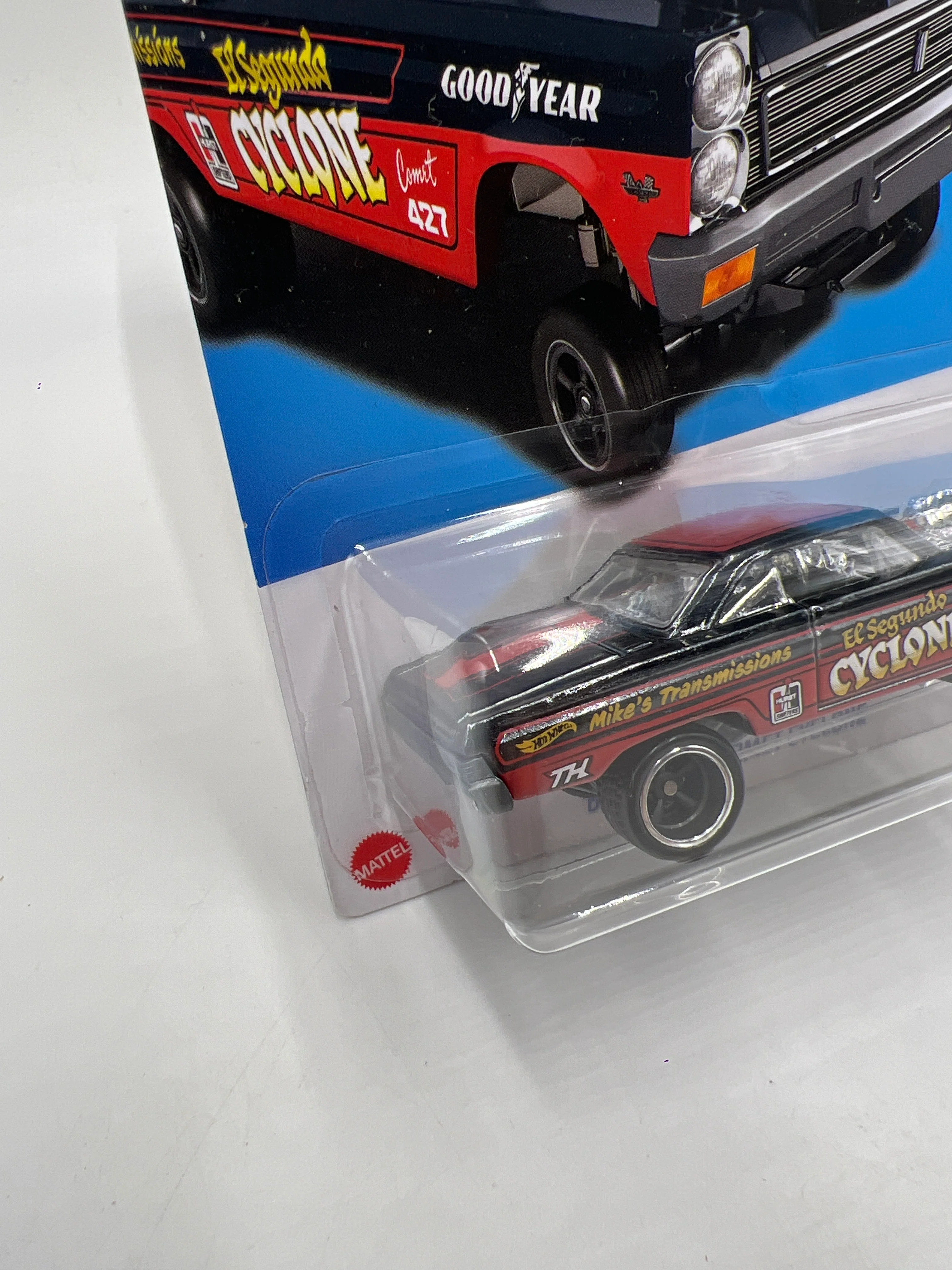 2023 Hot Wheels Super Treasure Hunt #199 65 Mercury Comet Cyclone W/Protector - Image 4