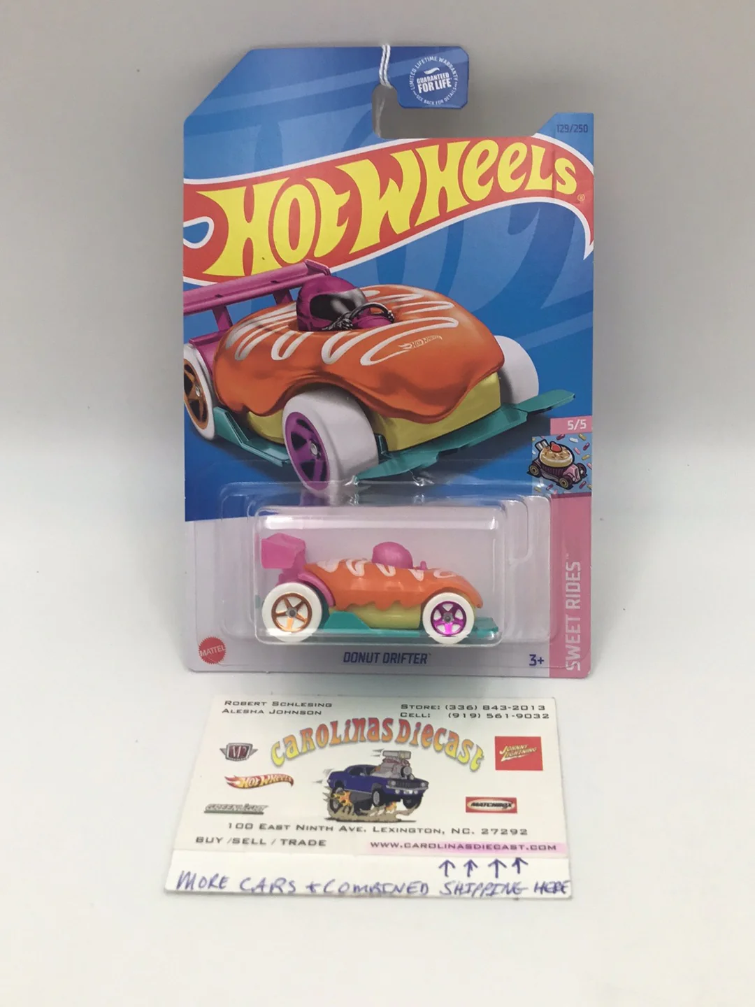 2023 Hot Wheels F Case Treasure Hunt #129 Donut Drifter 277D