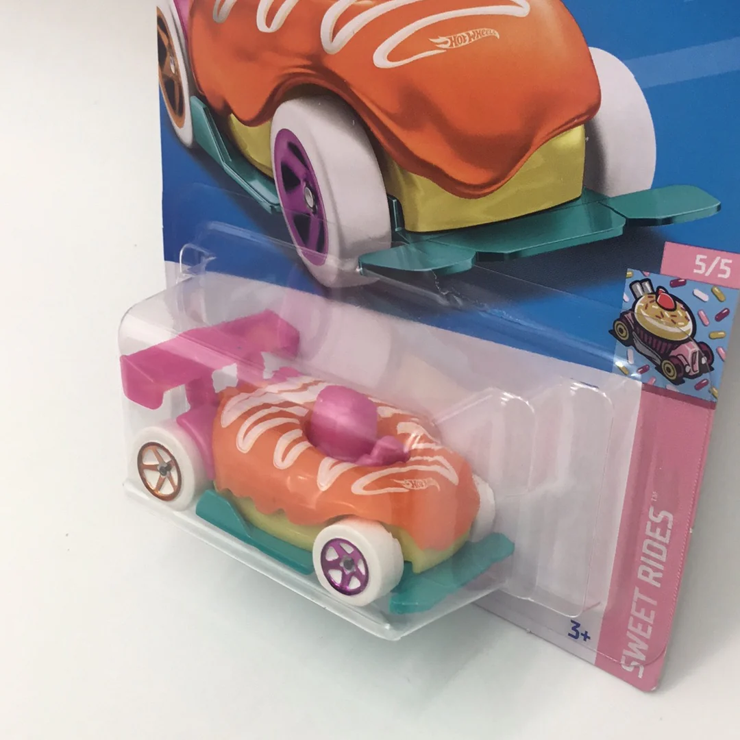 2023 Hot Wheels F Case Treasure Hunt #129 Donut Drifter 277D - Image 3