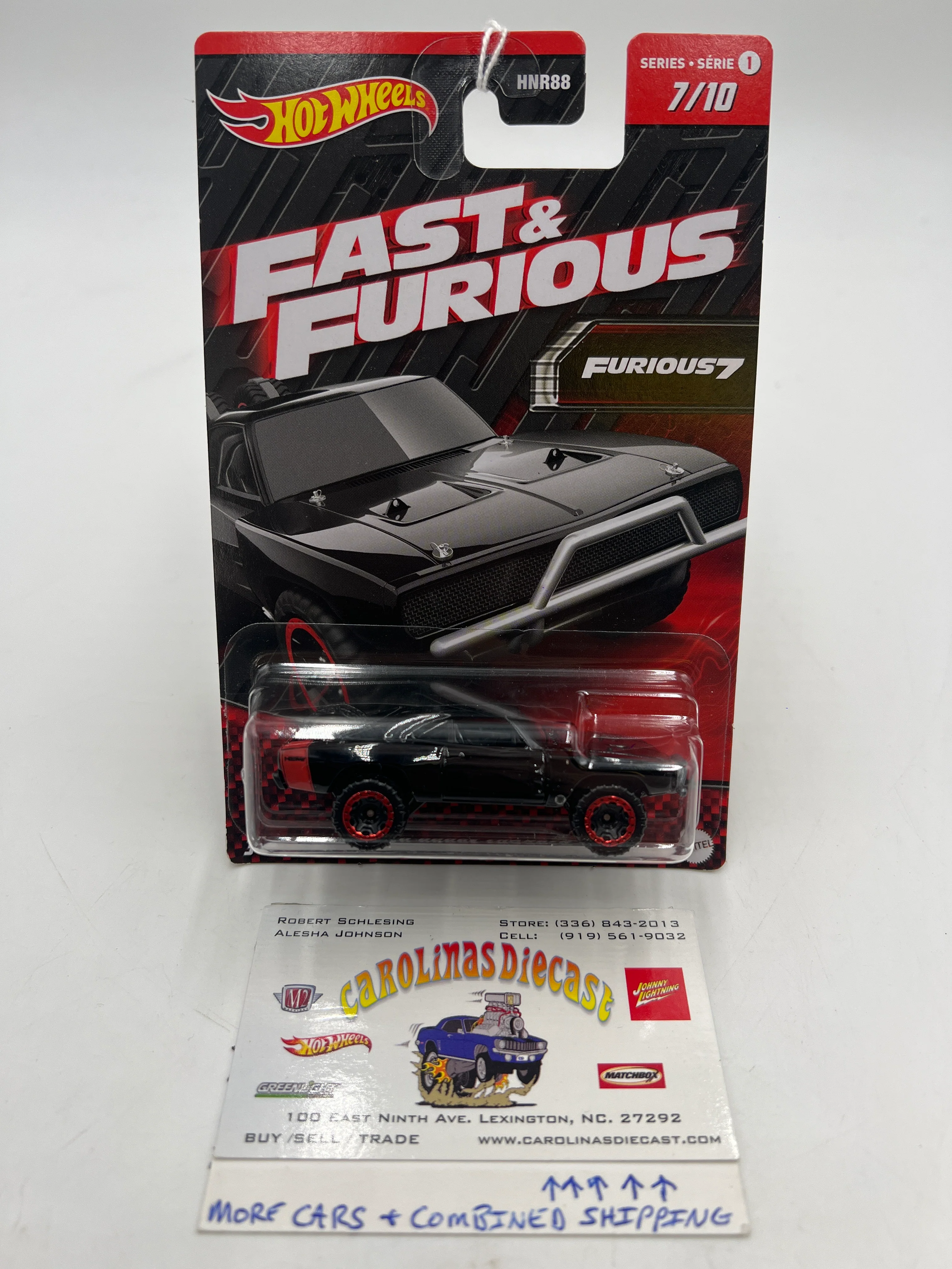 2023 Hot Wheels Fast and Furious 7 #7 70 Dodge Charger 70i