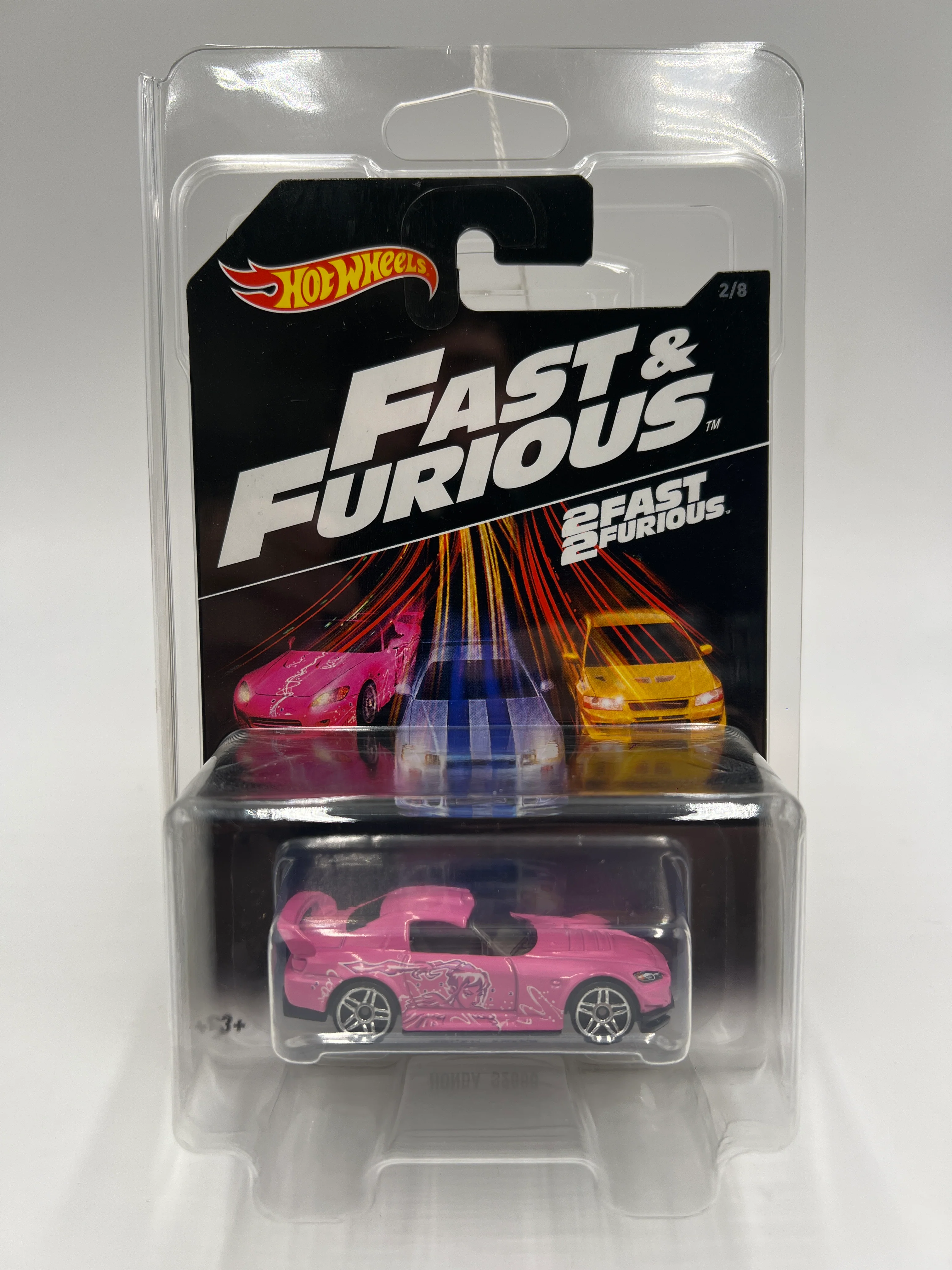 Hot Wheels Fast and Furious #2 Honda S2000 Pink Suki W/Protector - Image 8
