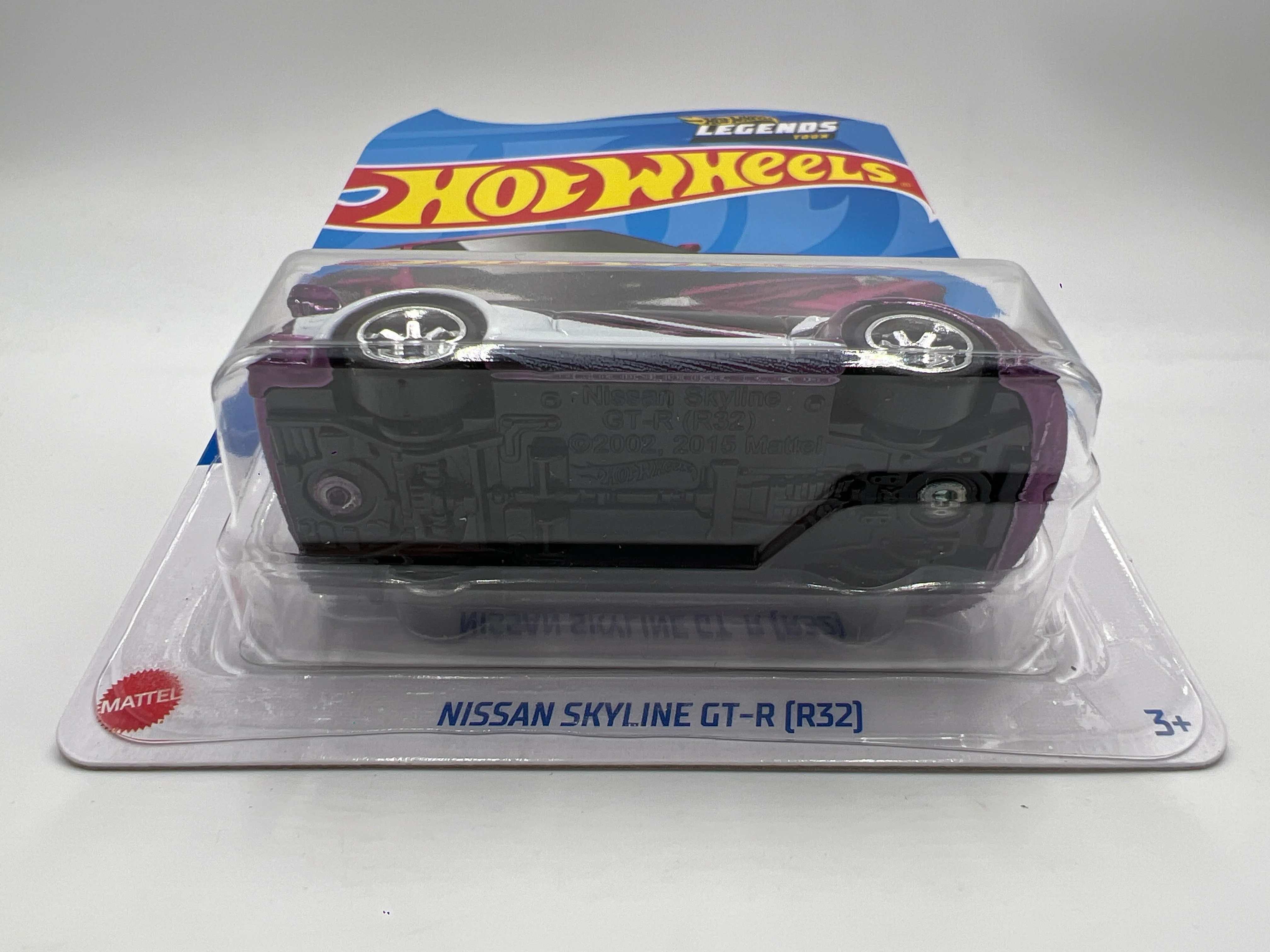2022 HW Legends Tour 1/1 ERROR No Side Tampos Nissan Skyline GT-R R32 W/Protector - Image 7