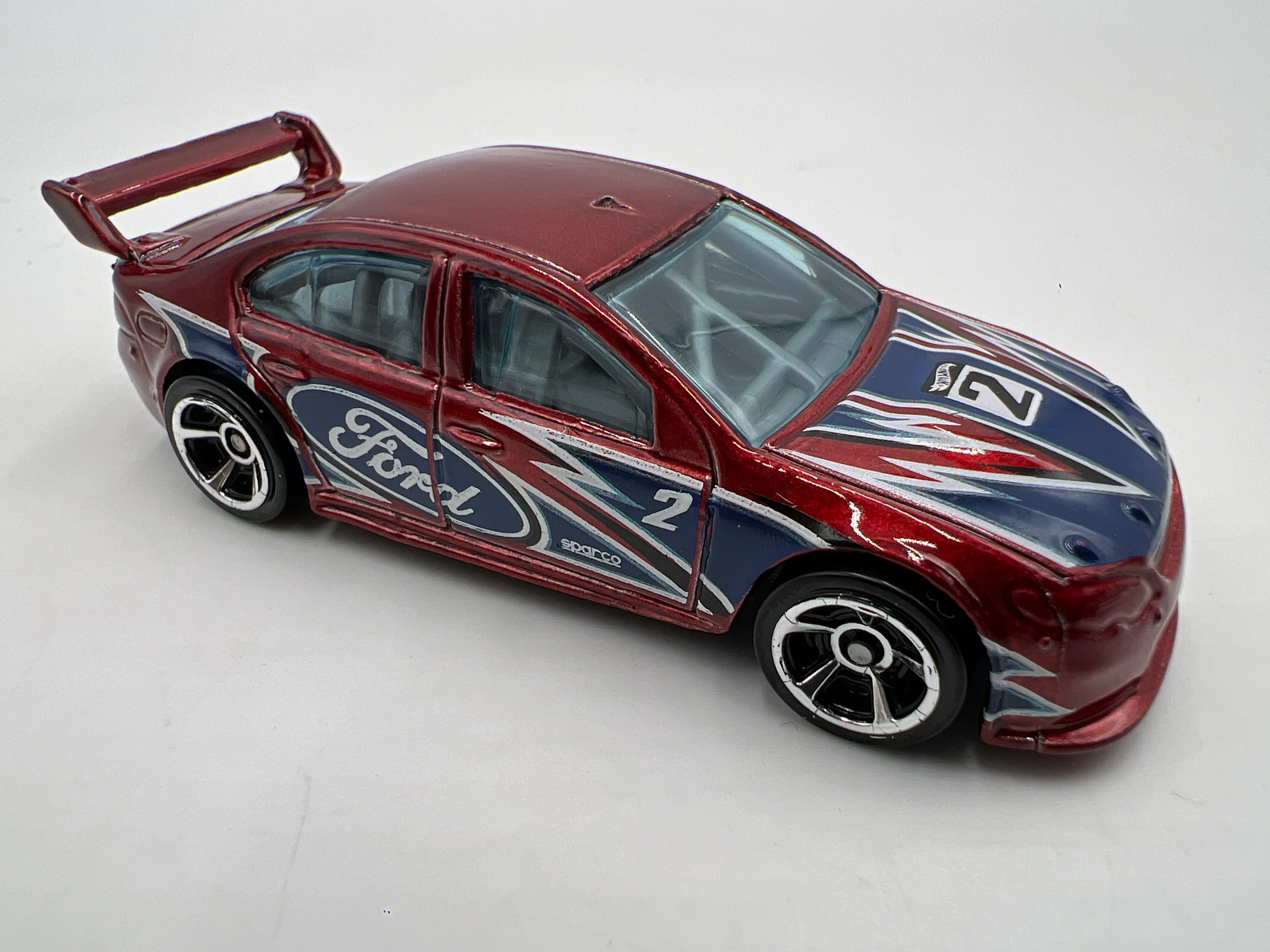 2023 Hot Wheels Mystery Models Series 1 #2 Ford Falcon Race Car Red - Image 2