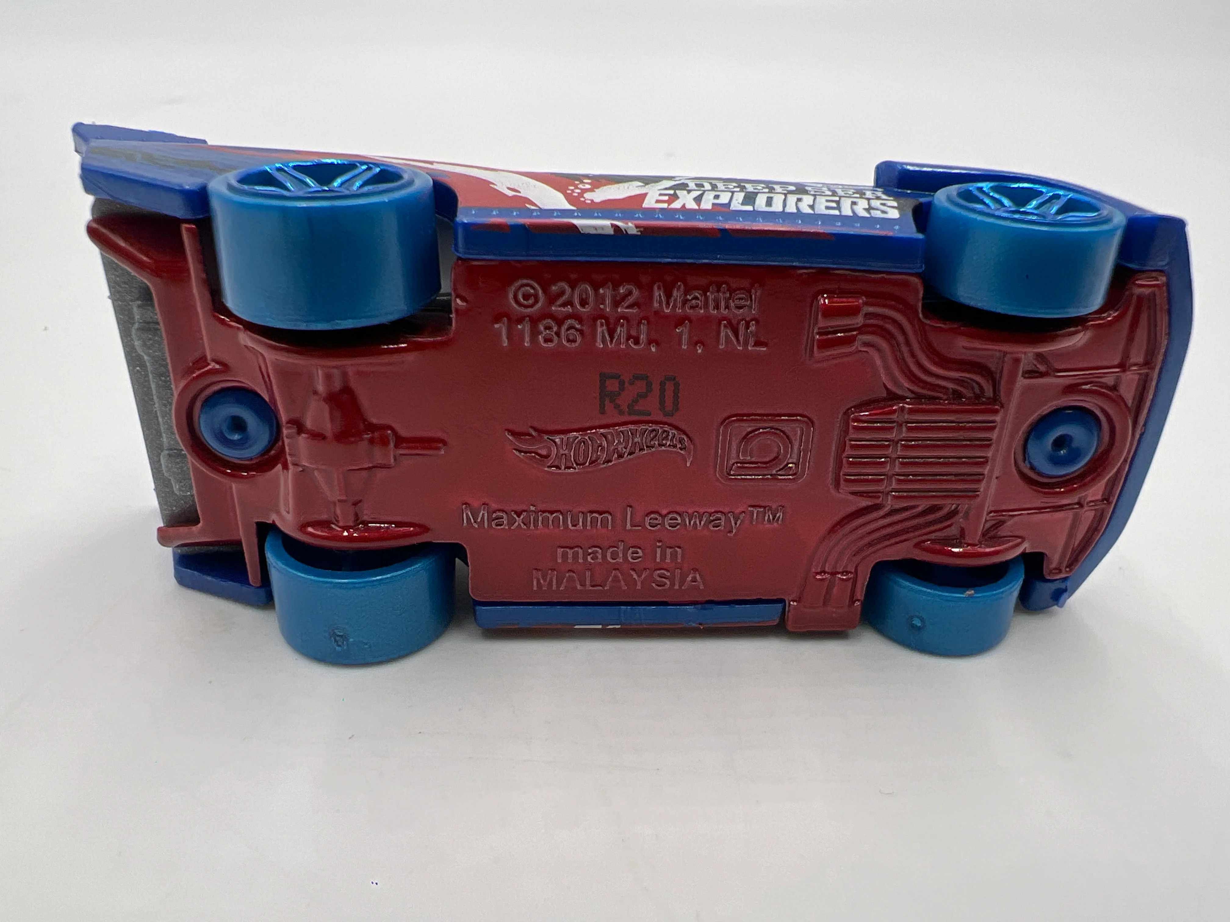 2022 Hot Wheels Mystery Models Series 2 #9 Maximum Leeway Blue - Image 6