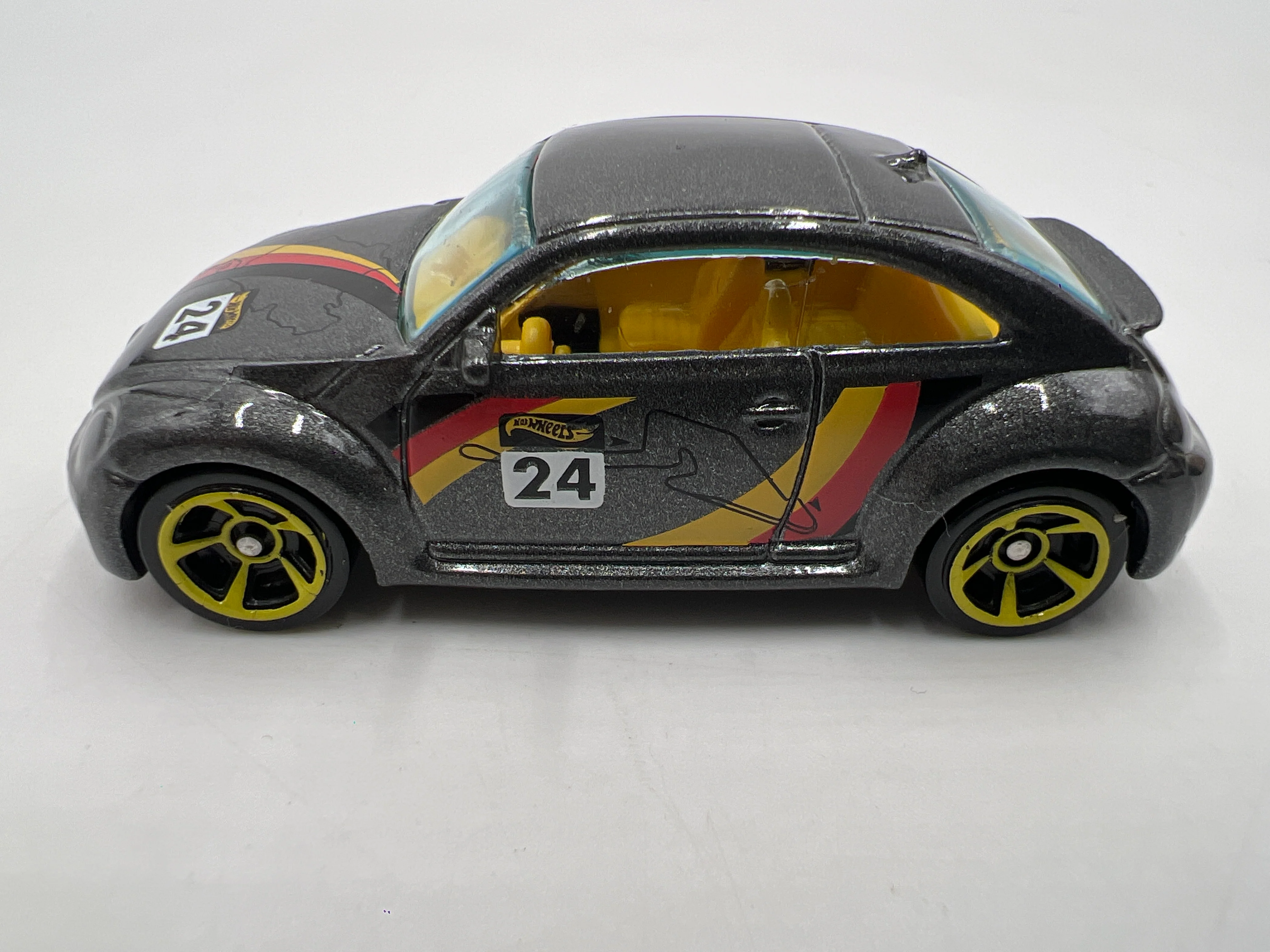 2022 Hot Wheels Mystery Models Series 3 #3 Chase Volkswagen Beetle Gray - Image 5