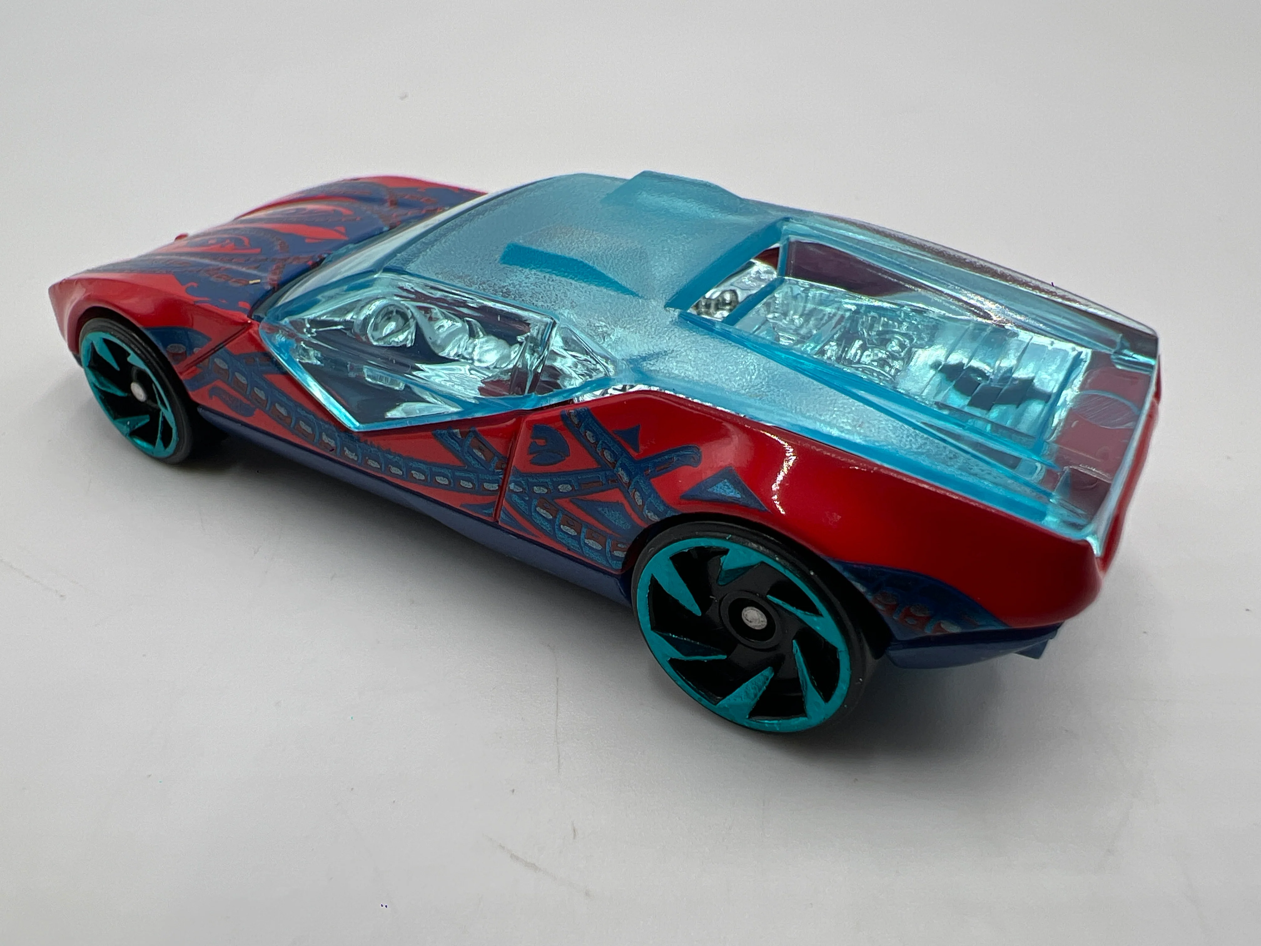 2023 Hot Wheels Mystery Models Series 2 #7 La Fasta Red - Image 3