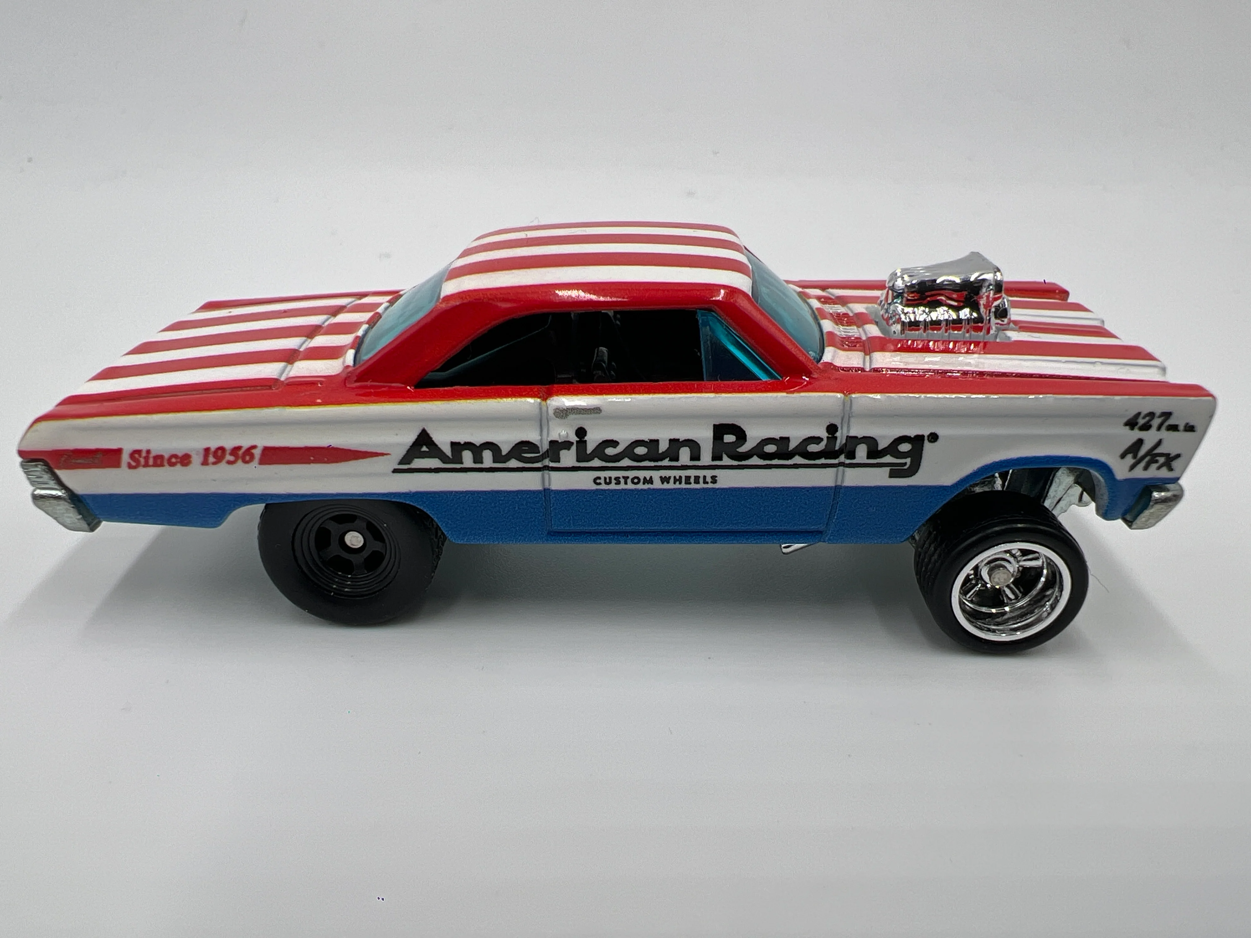 Hot Wheels 1/64 Premium American Racing 65 Mercury Comet Cyclone Gasser Loose - Image 3