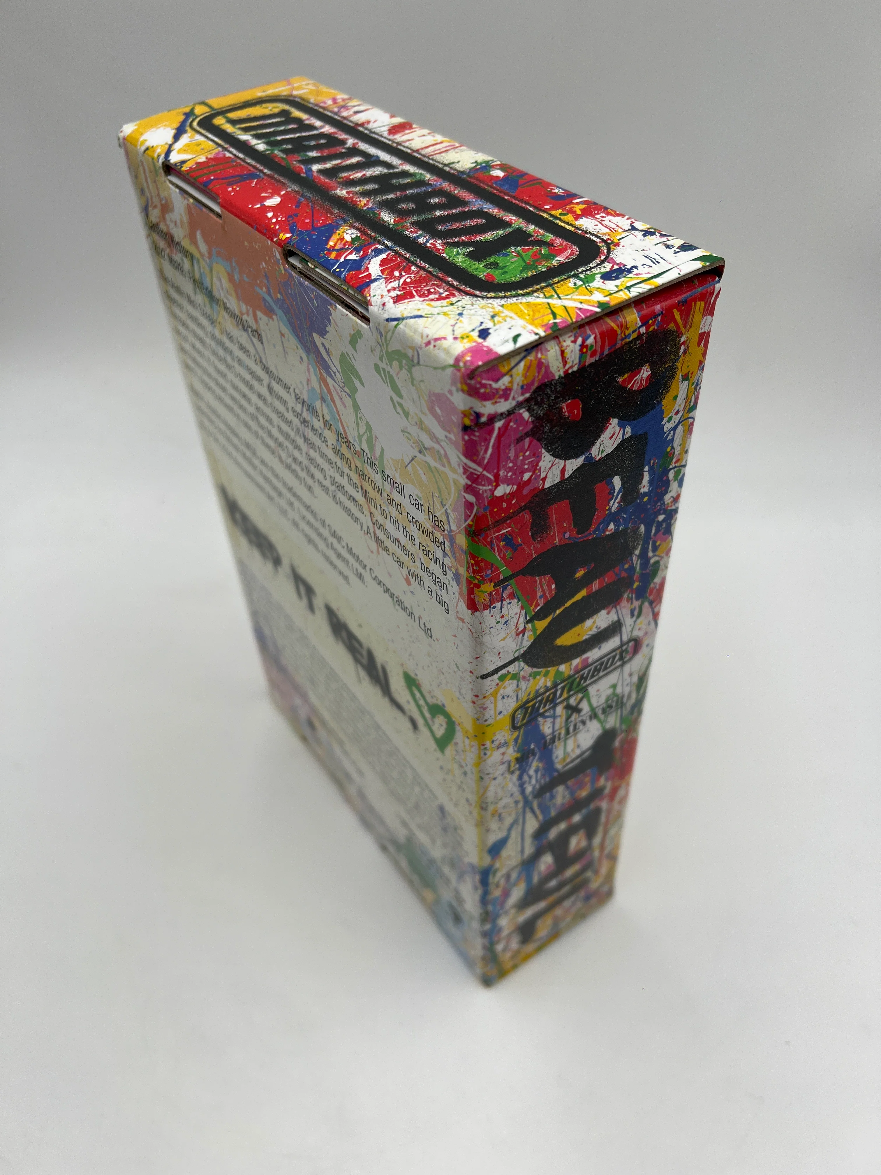 Matchbox 70th Anniversary Mattel Creations Mr. Brainwash Austin Mini Cooper S W/Box - Image 8
