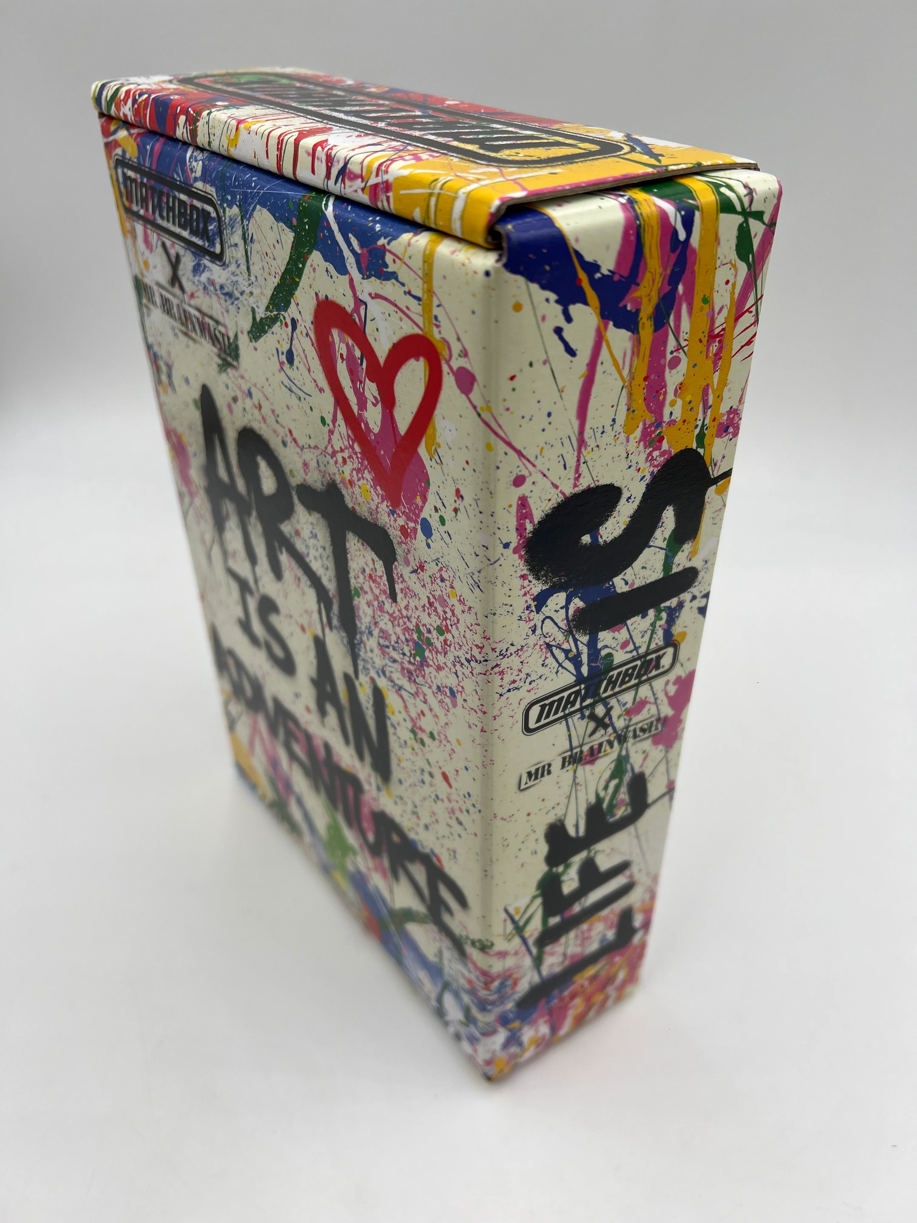 Matchbox 70th Anniversary Mattel Creations Mr. Brainwash Austin Mini Cooper S W/Box - Image 9