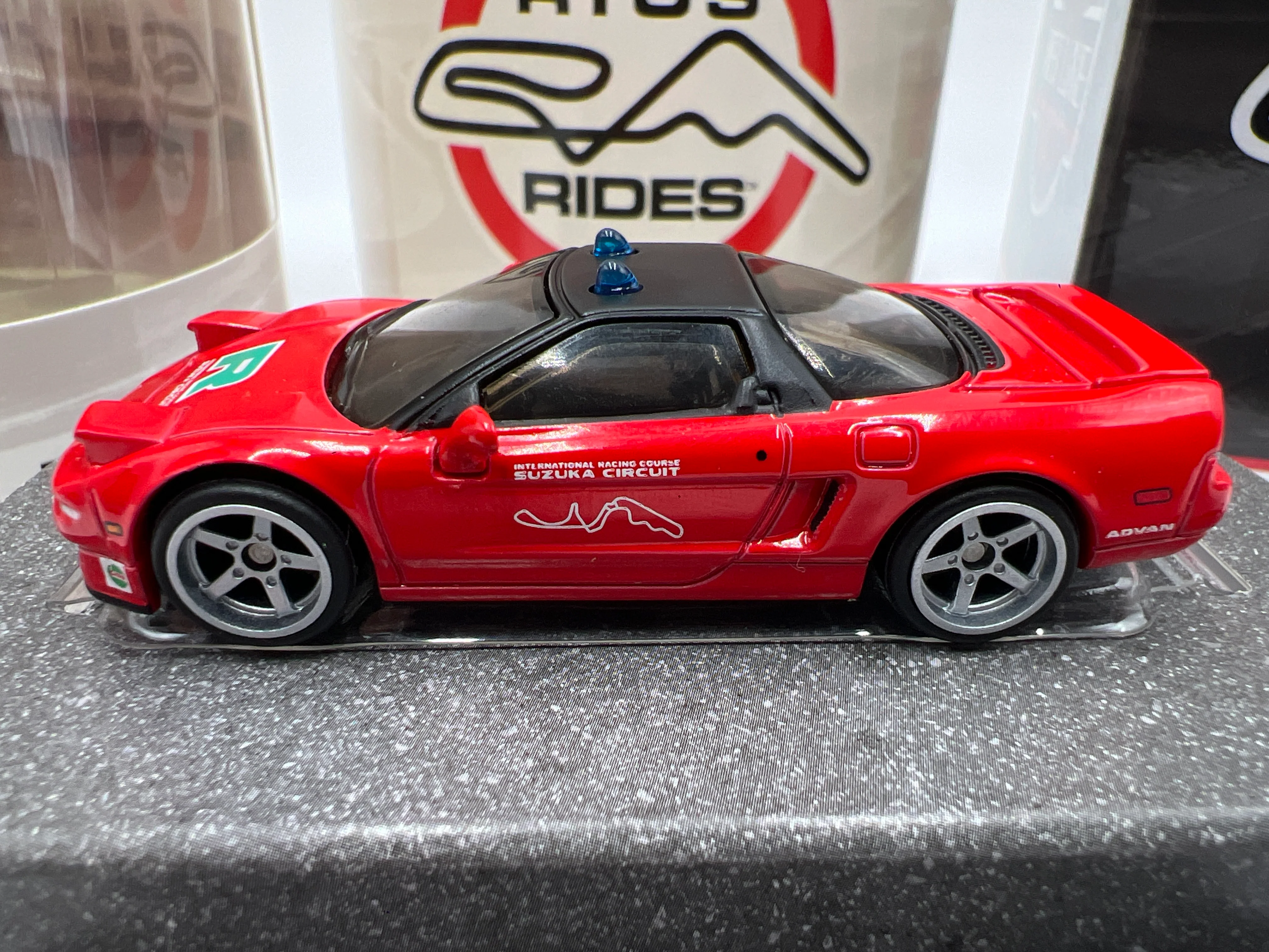 2023 Hot Wheels RLC Ryus Rides 1994 Acura NSX Red W/Working Lights - Image 6