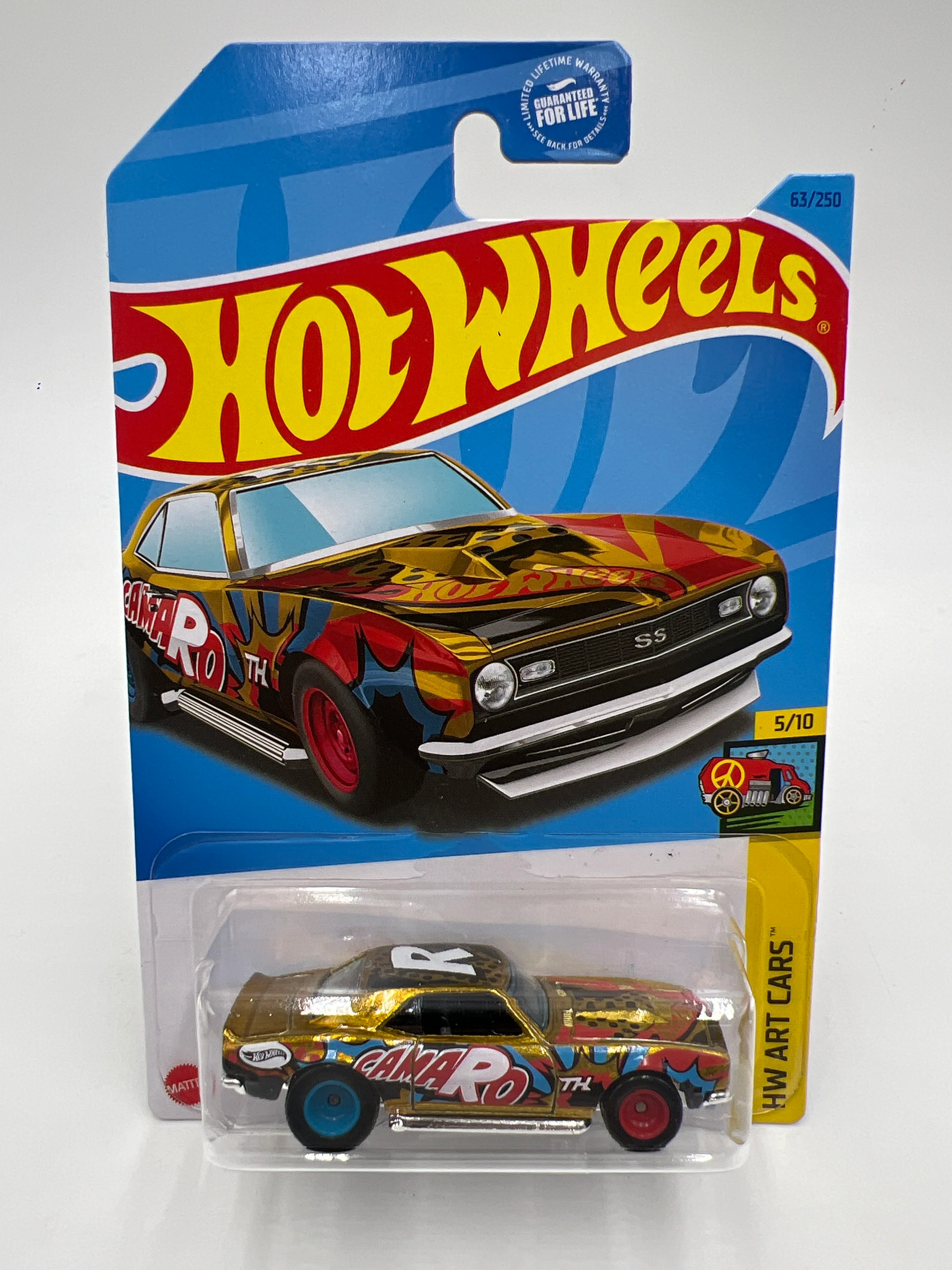 2023 Hot Wheels Super Treasure Hunt #63 68 Copo Camaro W/ Protector - Image 2