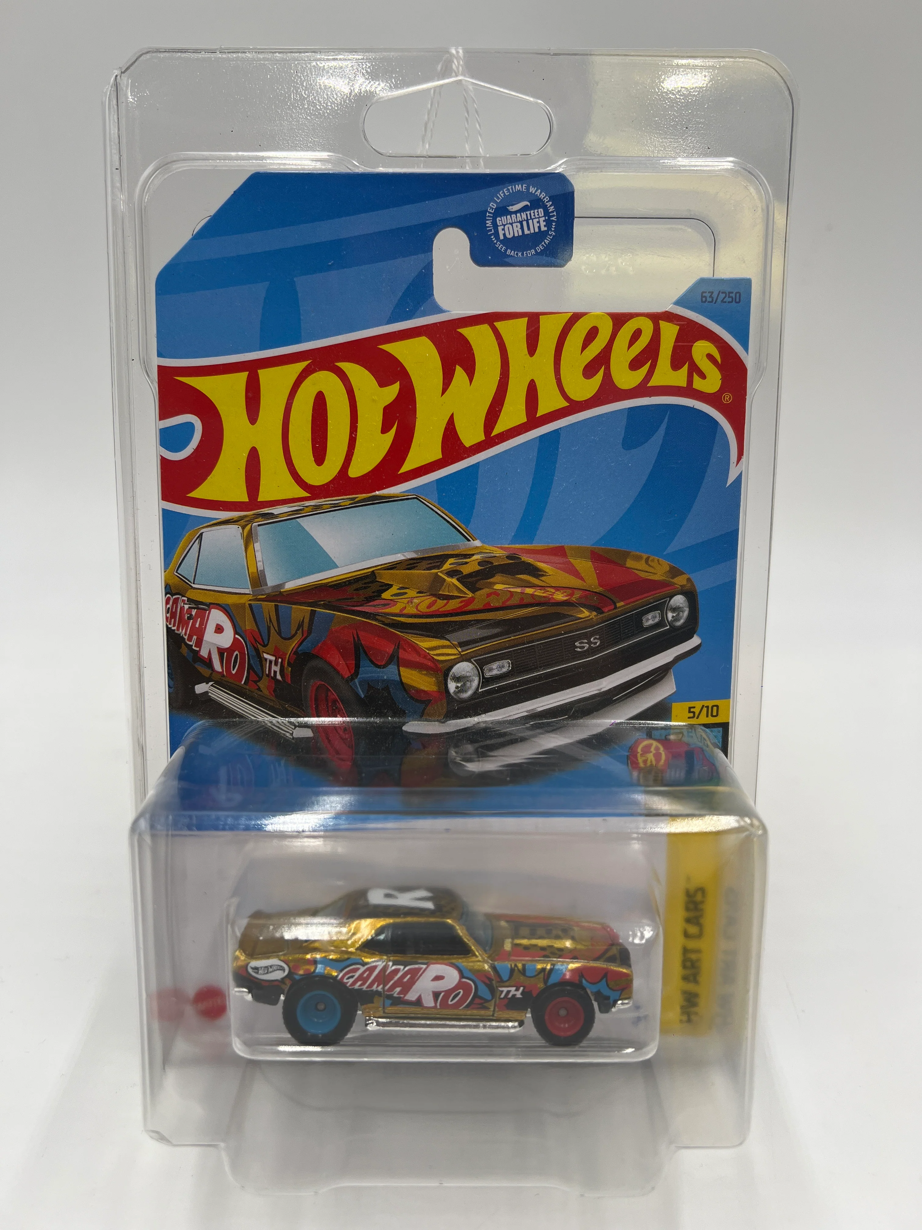 2023 Hot Wheels Super Treasure Hunt #63 68 Copo Camaro W/ Protector - Image 7