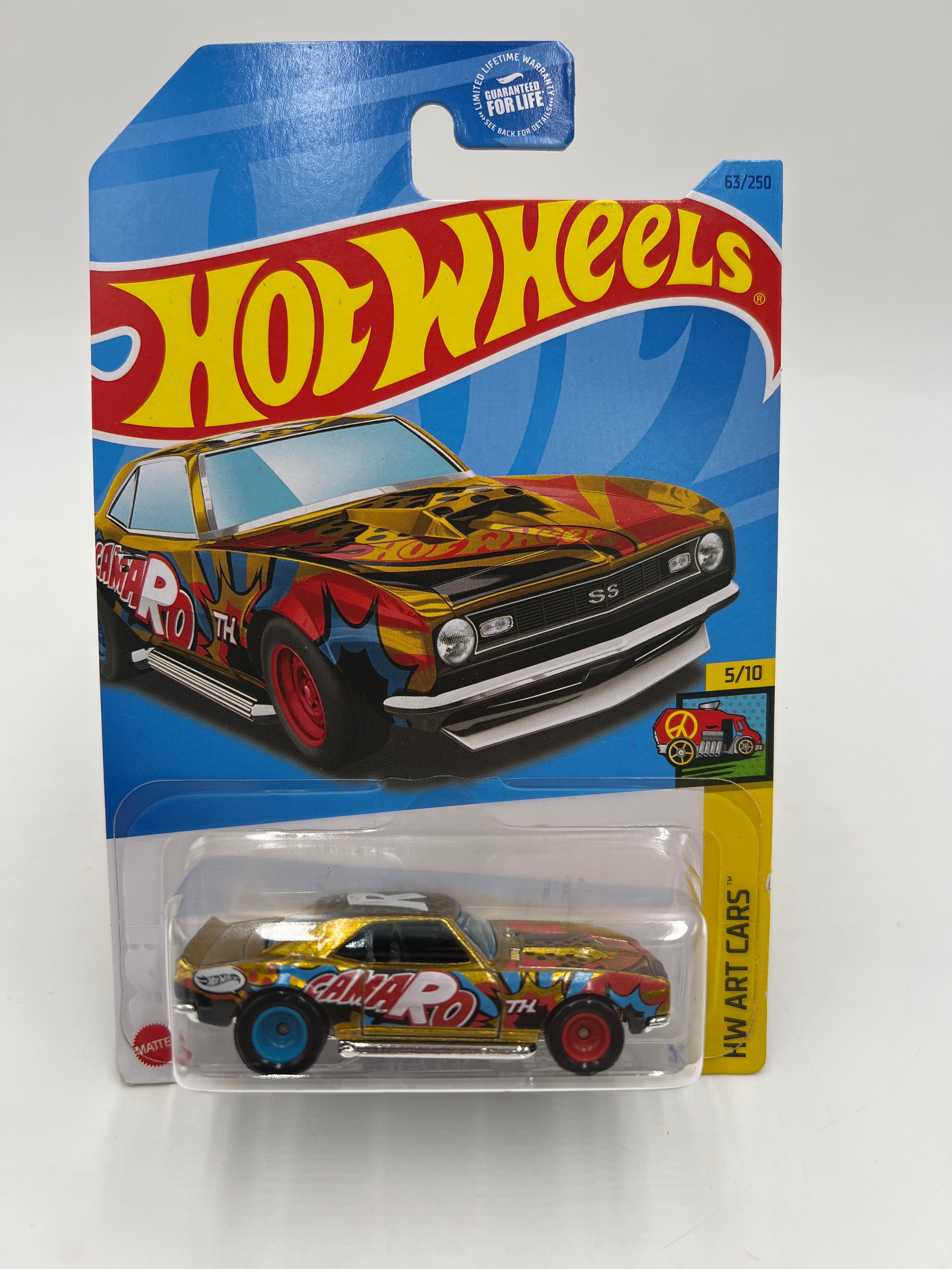 2023 Hot Wheels Super Treasure Hunt #63 68 Copo Camaro W/ Protector - Image 2