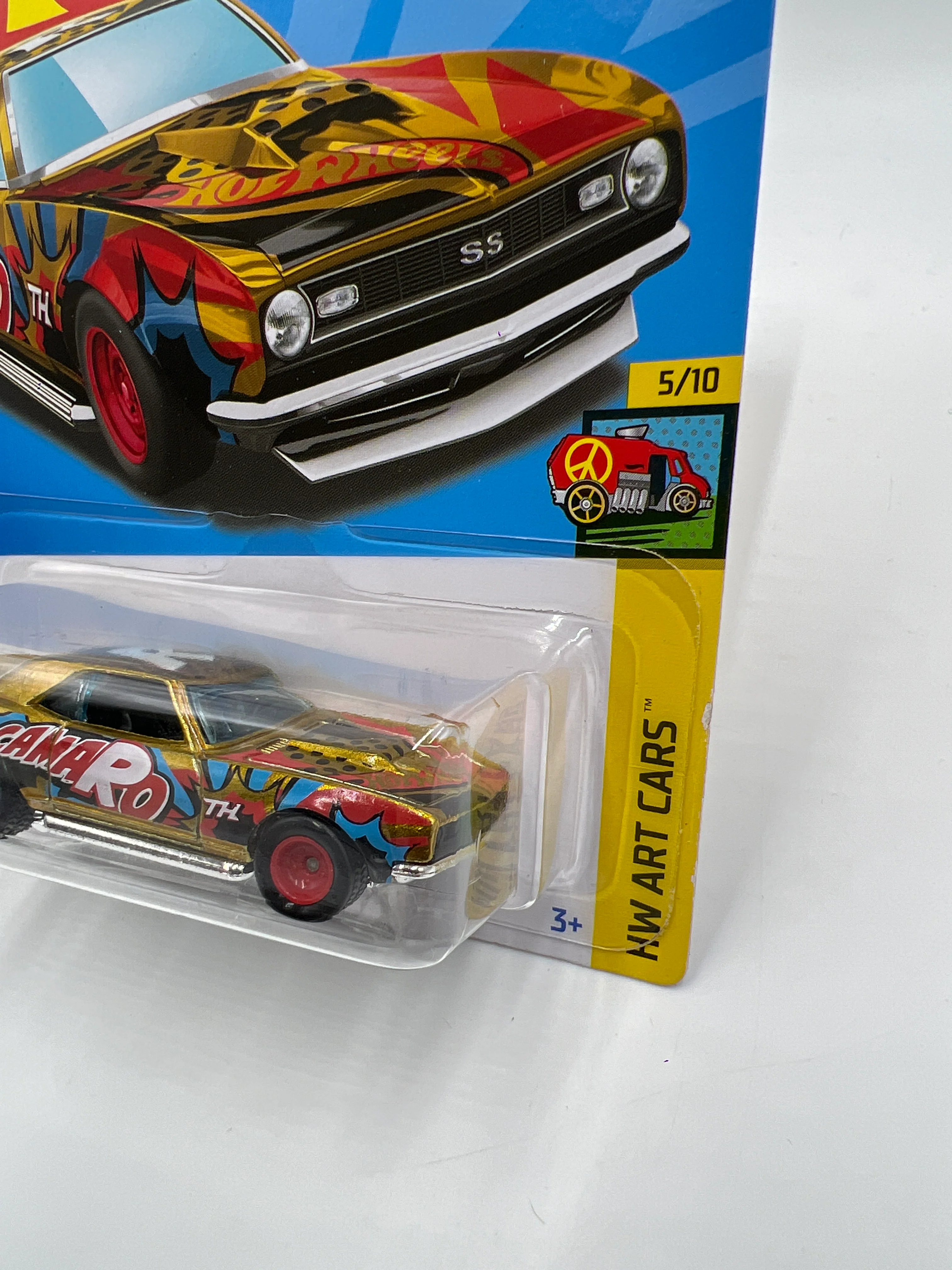 2023 Hot Wheels Super Treasure Hunt #63 68 Copo Camaro W/ Protector - Image 4