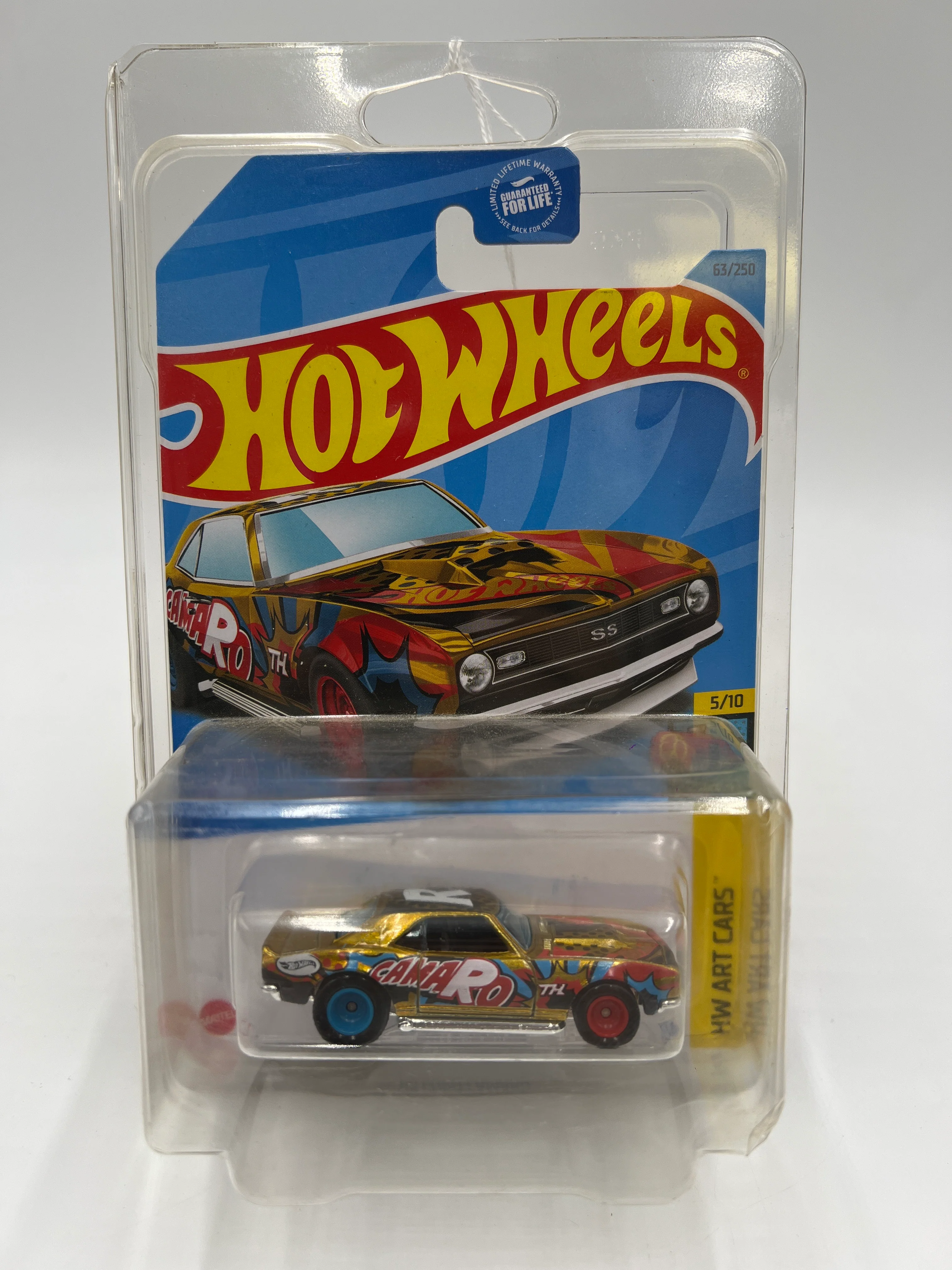 2023 Hot Wheels Super Treasure Hunt #63 68 Copo Camaro W/ Protector - Image 8
