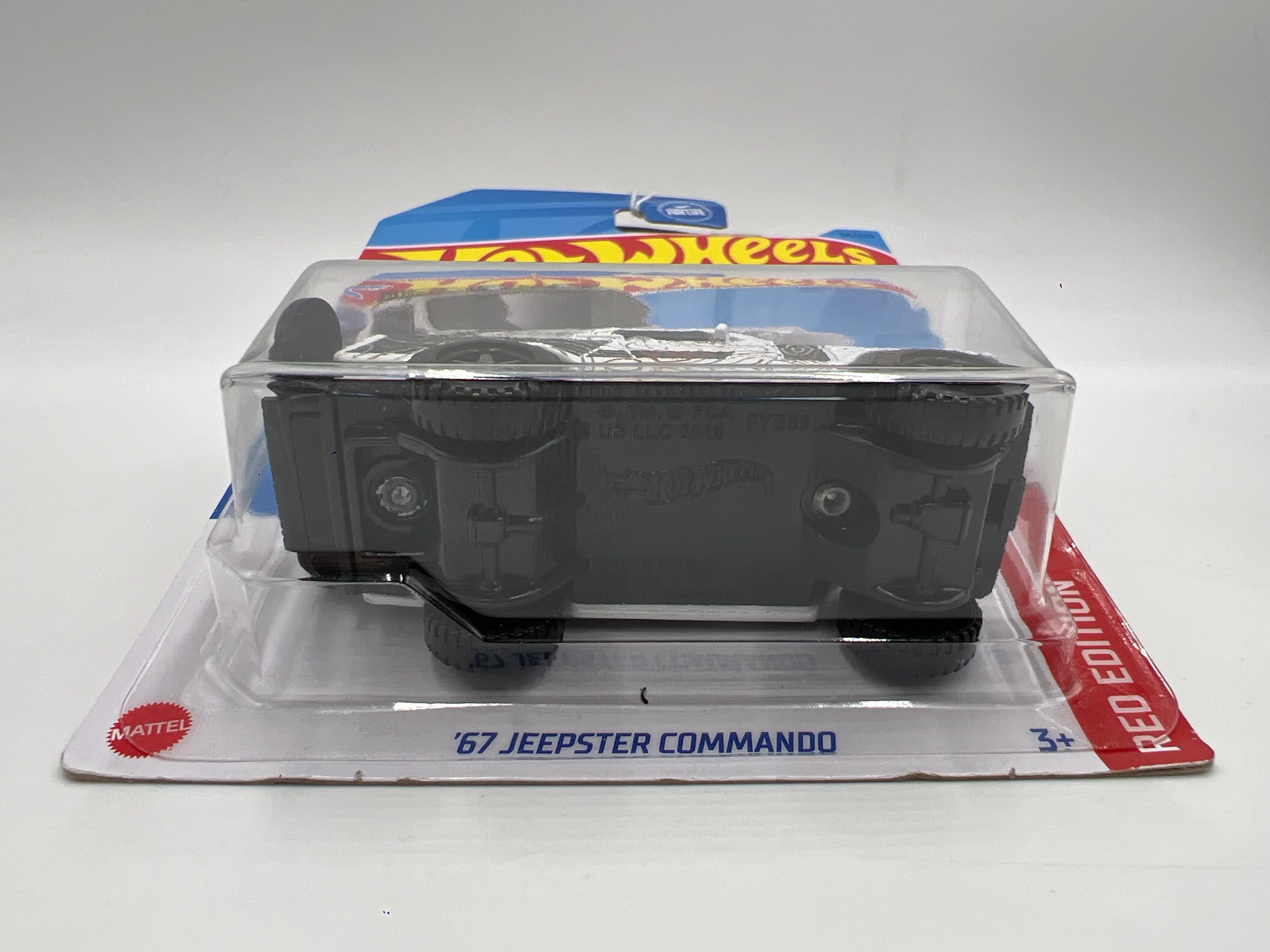 2023 Hot Wheels Target Exclusive Red Edition #94 67 Jeepster Commando White - Image 5