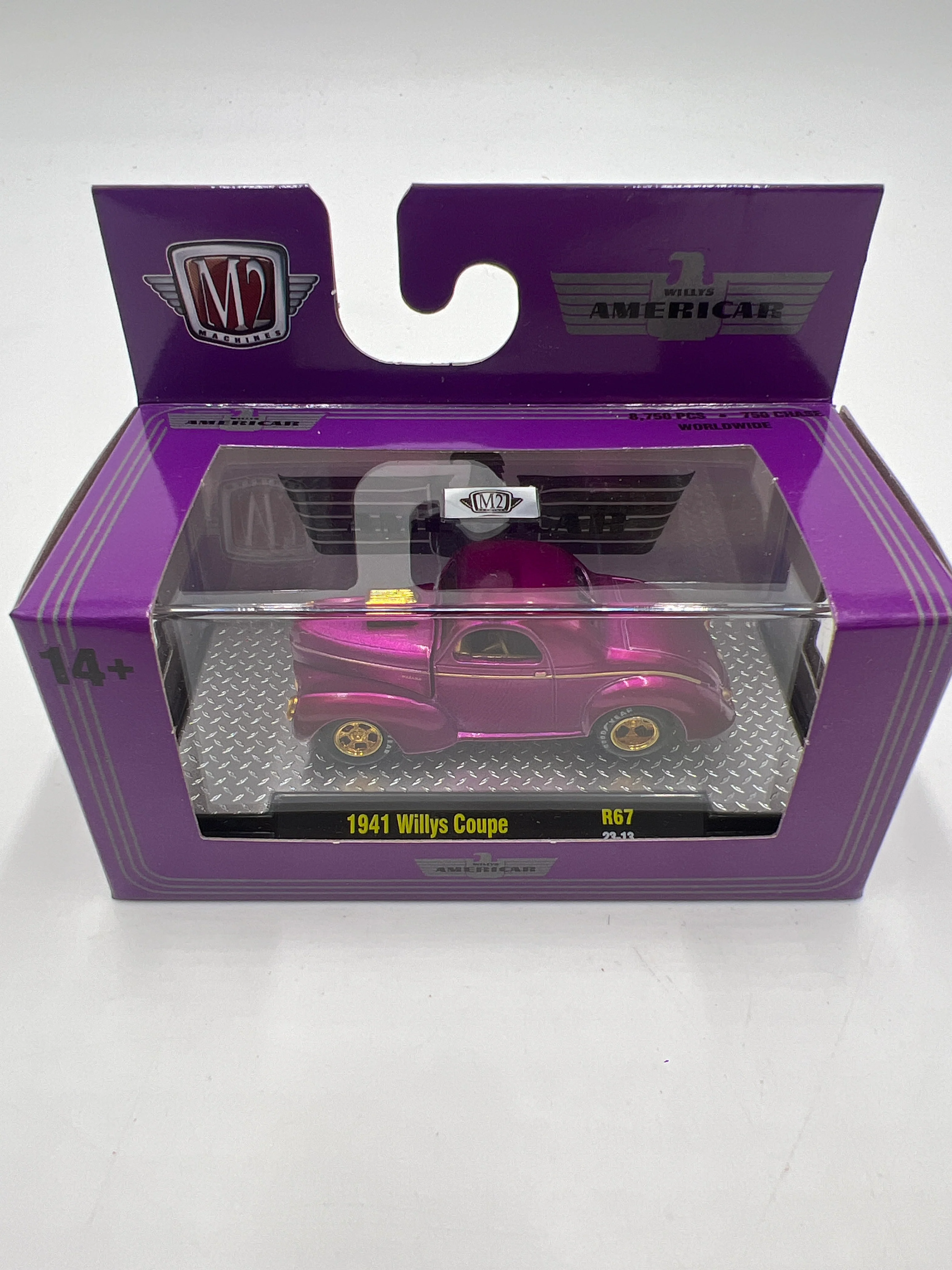 M2 Machines 1941 Willys Coupe CHASE 1/750 R67 - Image 2