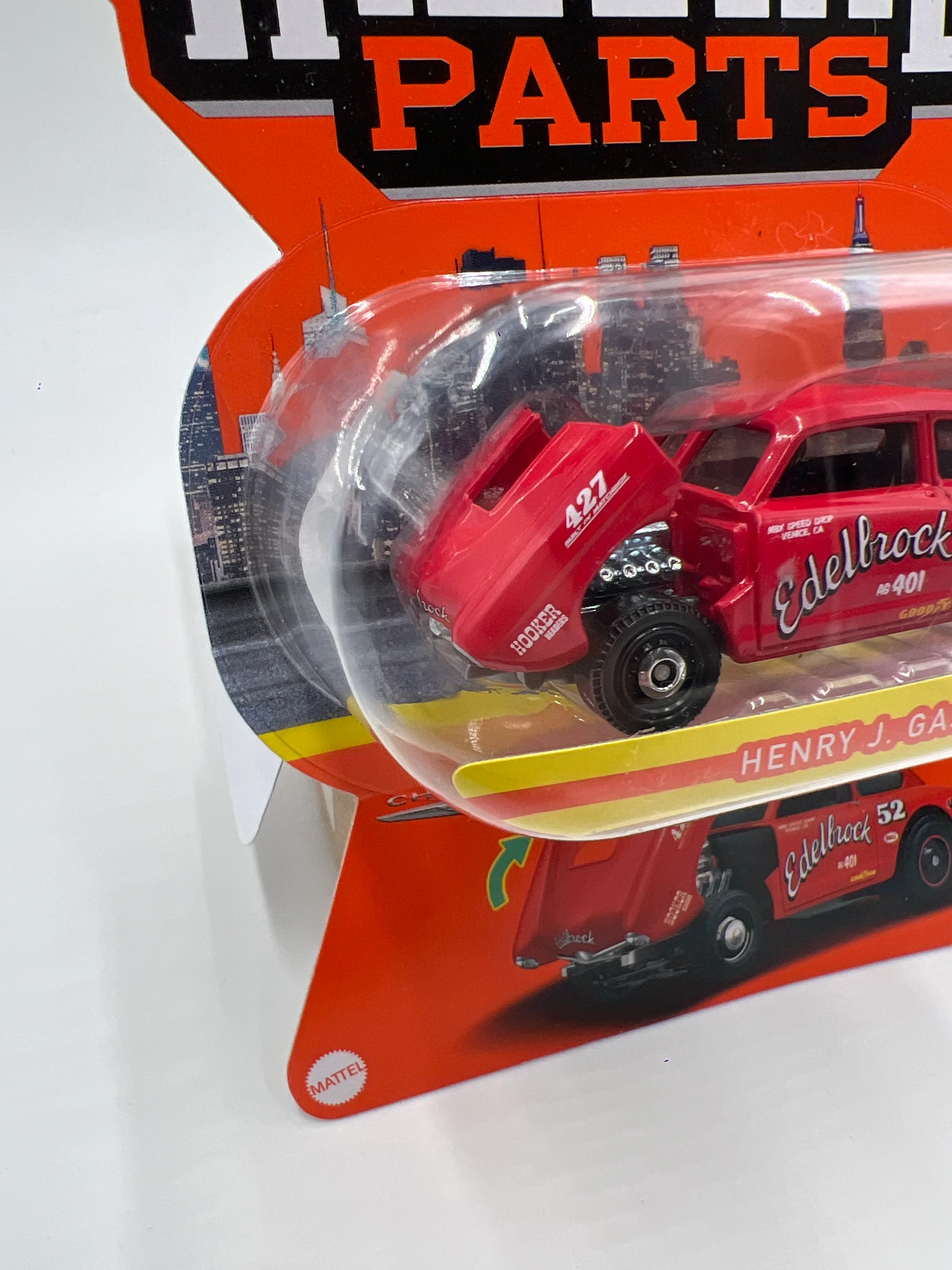 Matchbox Moving Parts #37 Henry J Gasser Red - Image 4