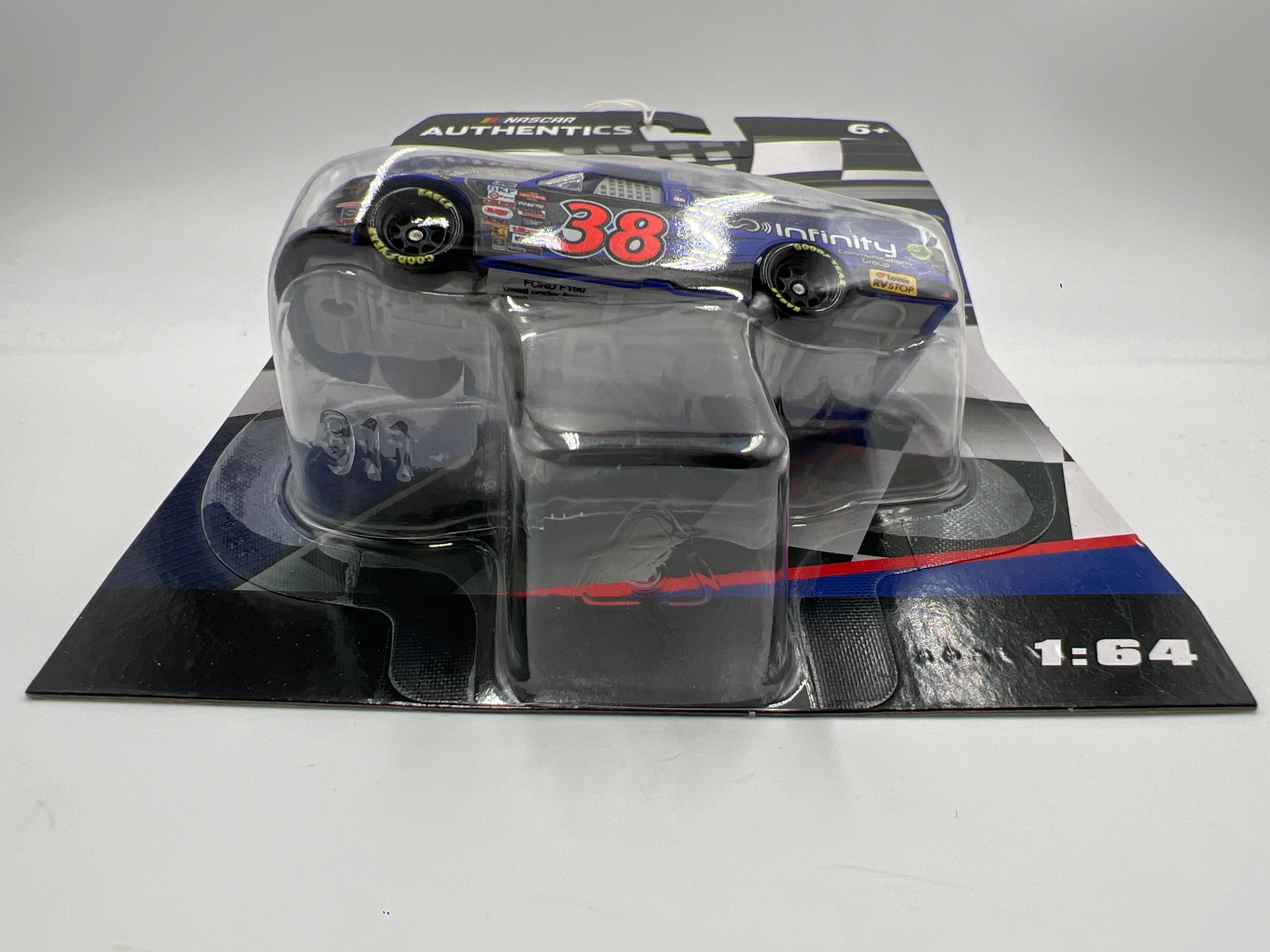 2024 Nascar Authentics Wave 6 #38 Layne Riggs Blue - Image 6