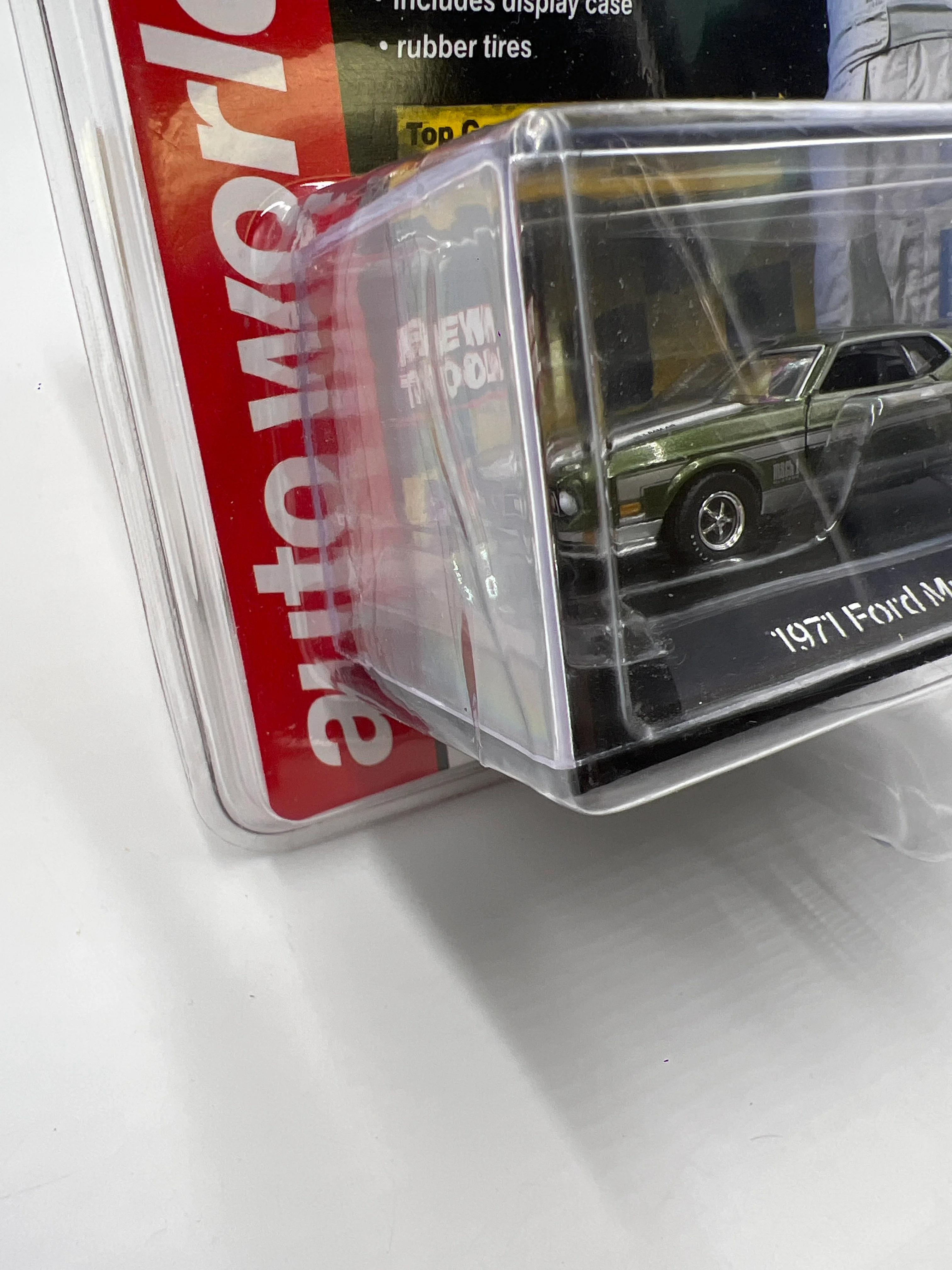 Auto World Top Gear #2 1971 Ford Mustang Mach 1 Green 182C - Image 5