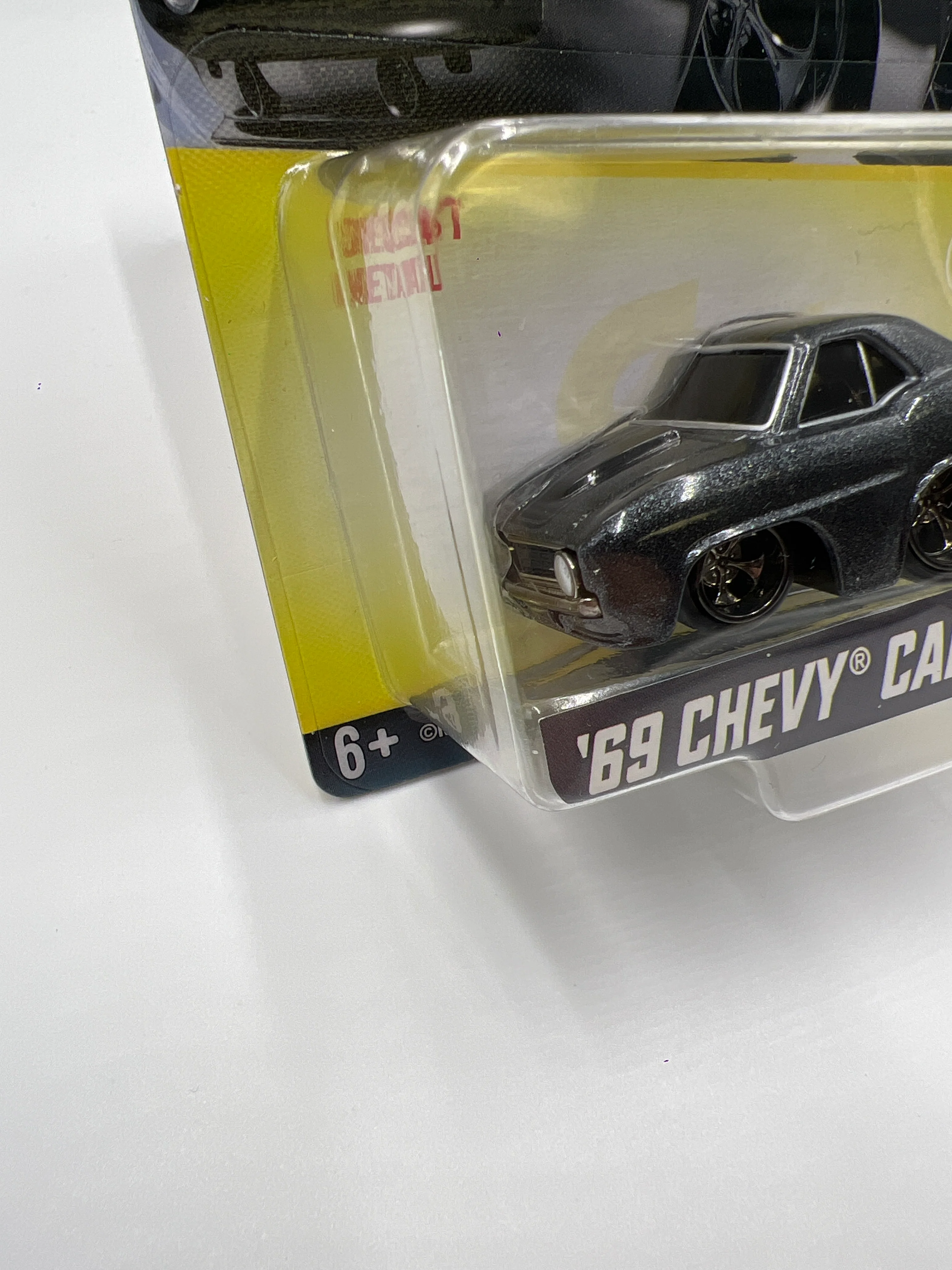 2024 Car Tuned Muscle Cars Series 1 #08 69 Chevy Camaro Black Walgreens Exclusive W/Protector VHTF - Image 5