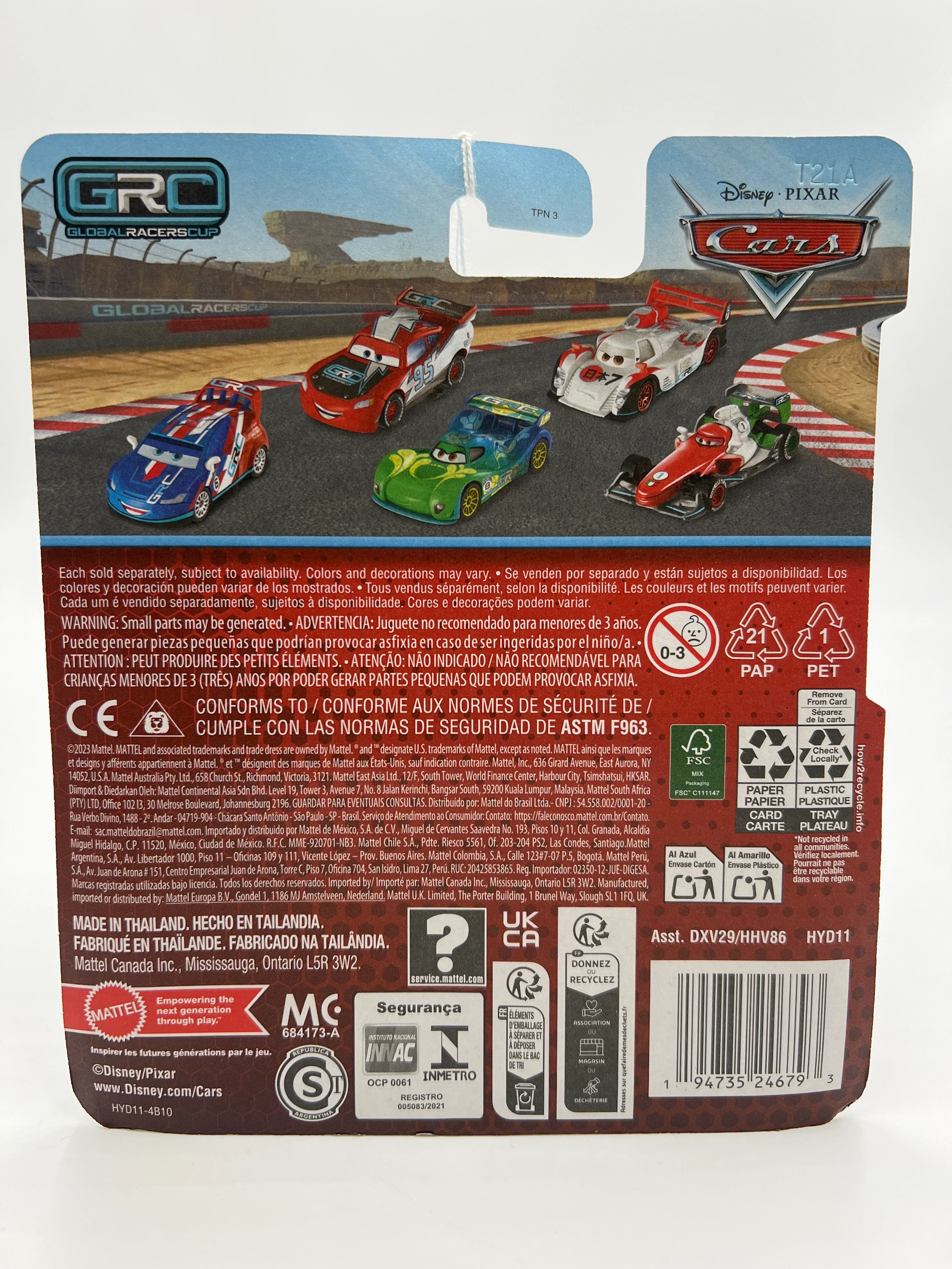 2024 Disney Pixar Cars GRC #20 Jackson Storm 139D - Image 6